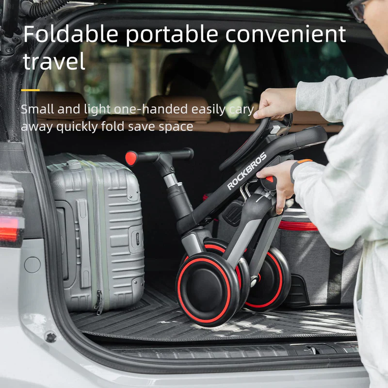 Kids 3-in-1 Tricycle with Adjustable Seat - Image 9