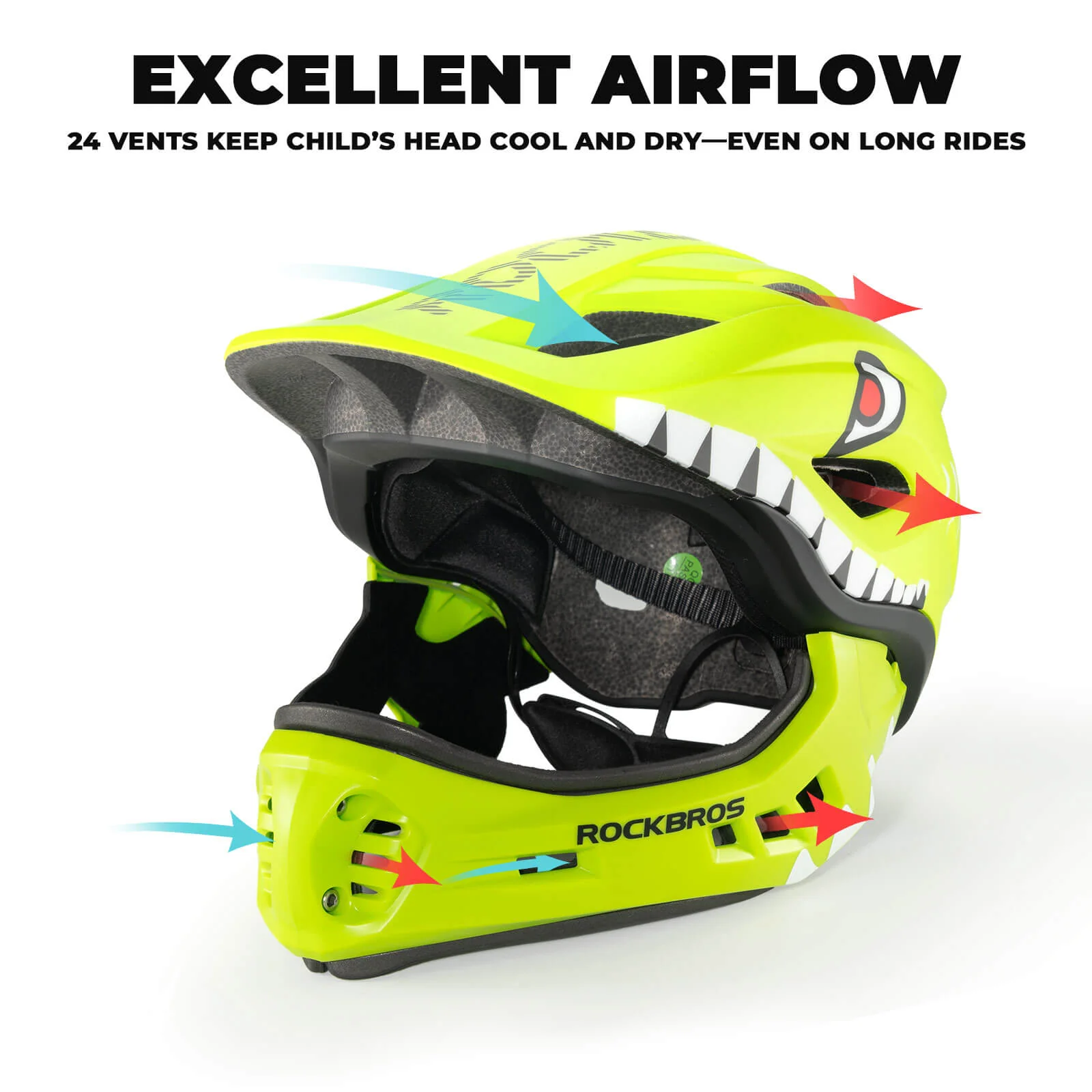 Kids Full-Face Bike Helmet - Image 13