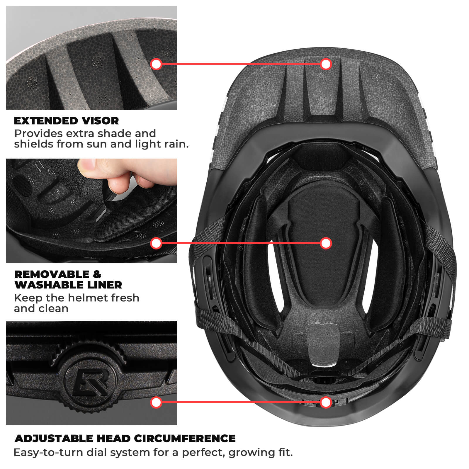 Kids Full-Face Bike Helmet - Image 16