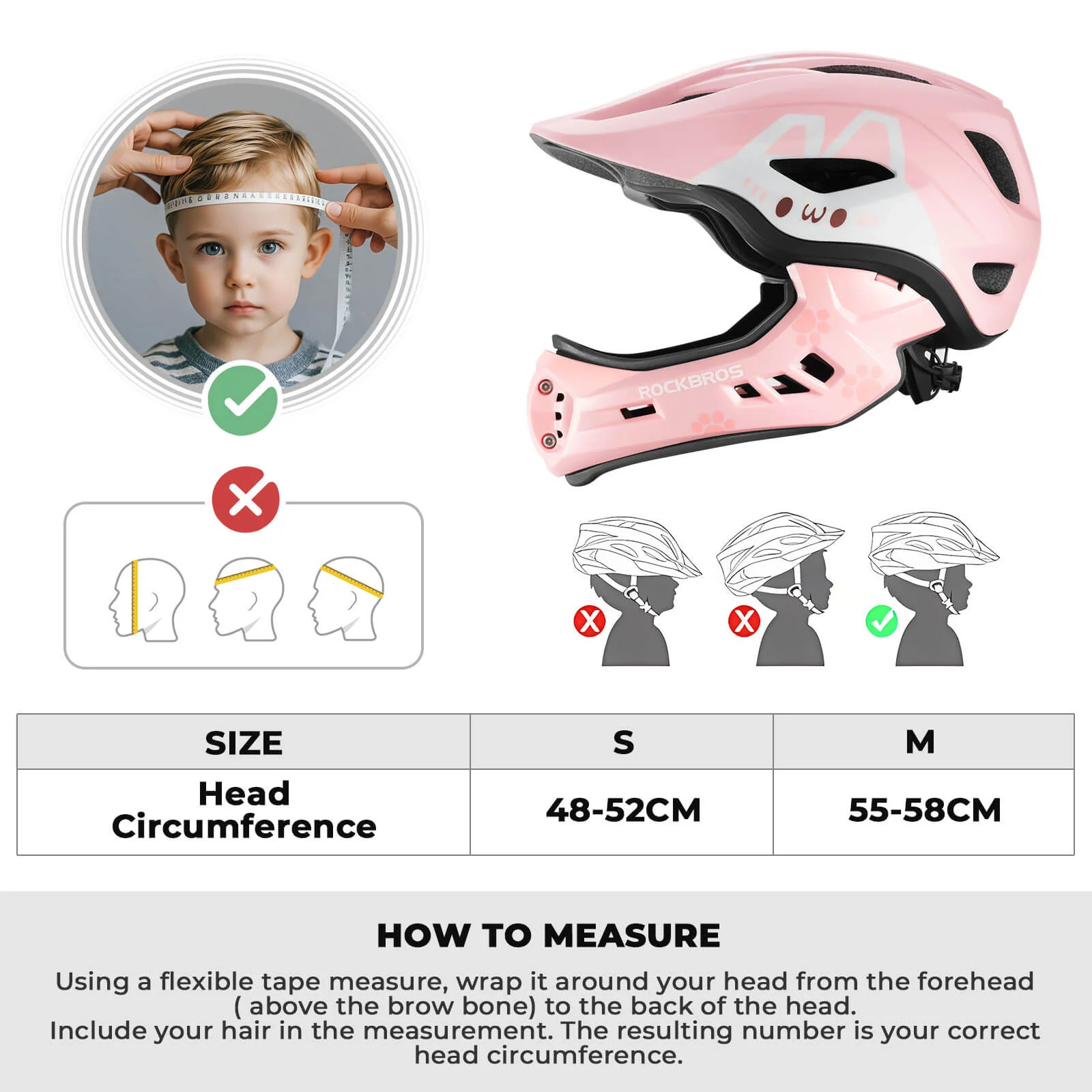Kids Full-Face Bike Helmet - Image 18
