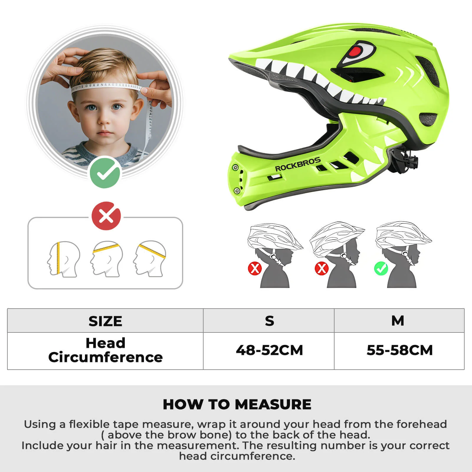 Kids Full-Face Bike Helmet - Image 19