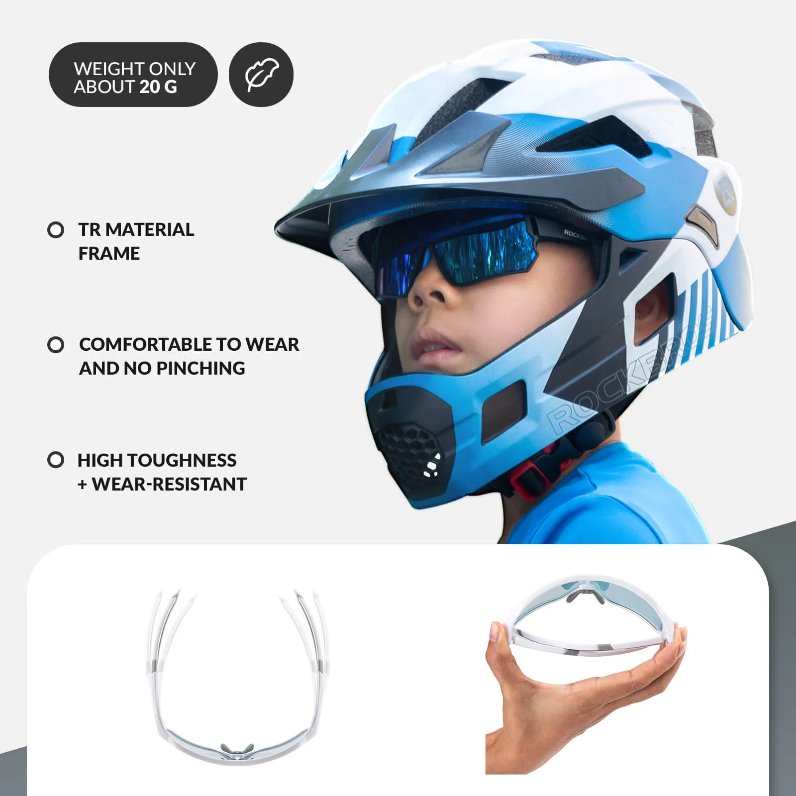 Kids Photochromic Cycling Sunglasses - Image 20