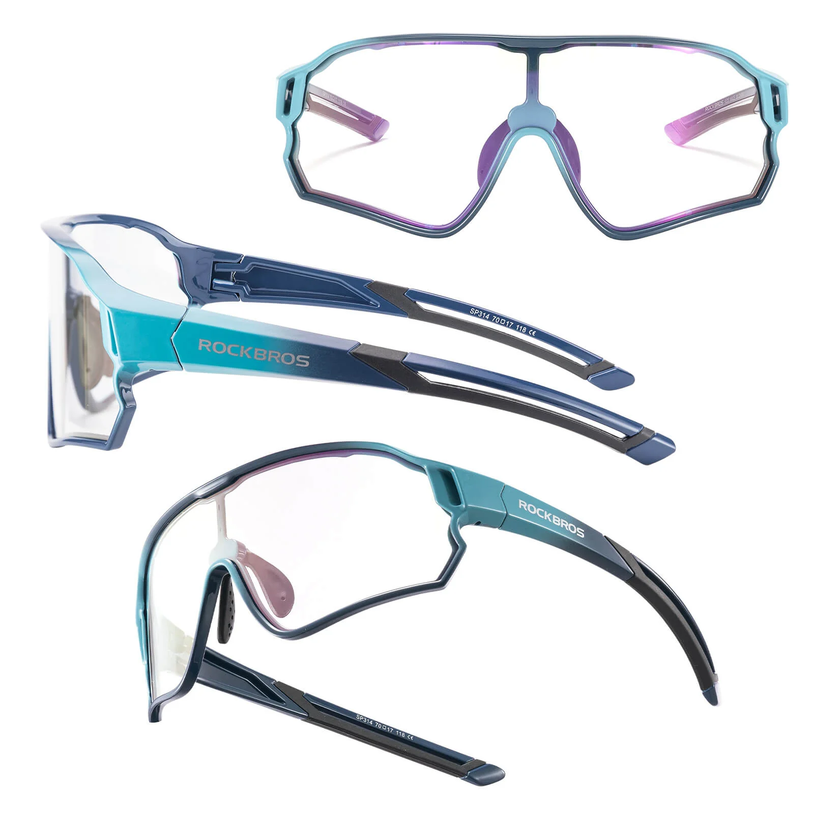 Kids Photochromic Cycling Sunglasses - Image 5