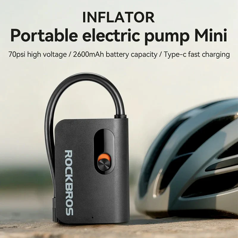 L1 Mini Electric Bike Pump - 70PSI - Image 5