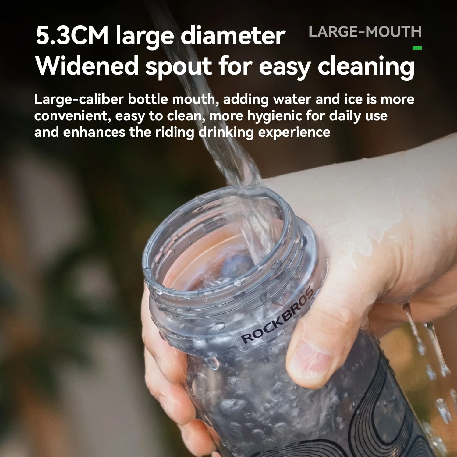 Large Capacity Squeeze Cycling Water Bottle - Image 14