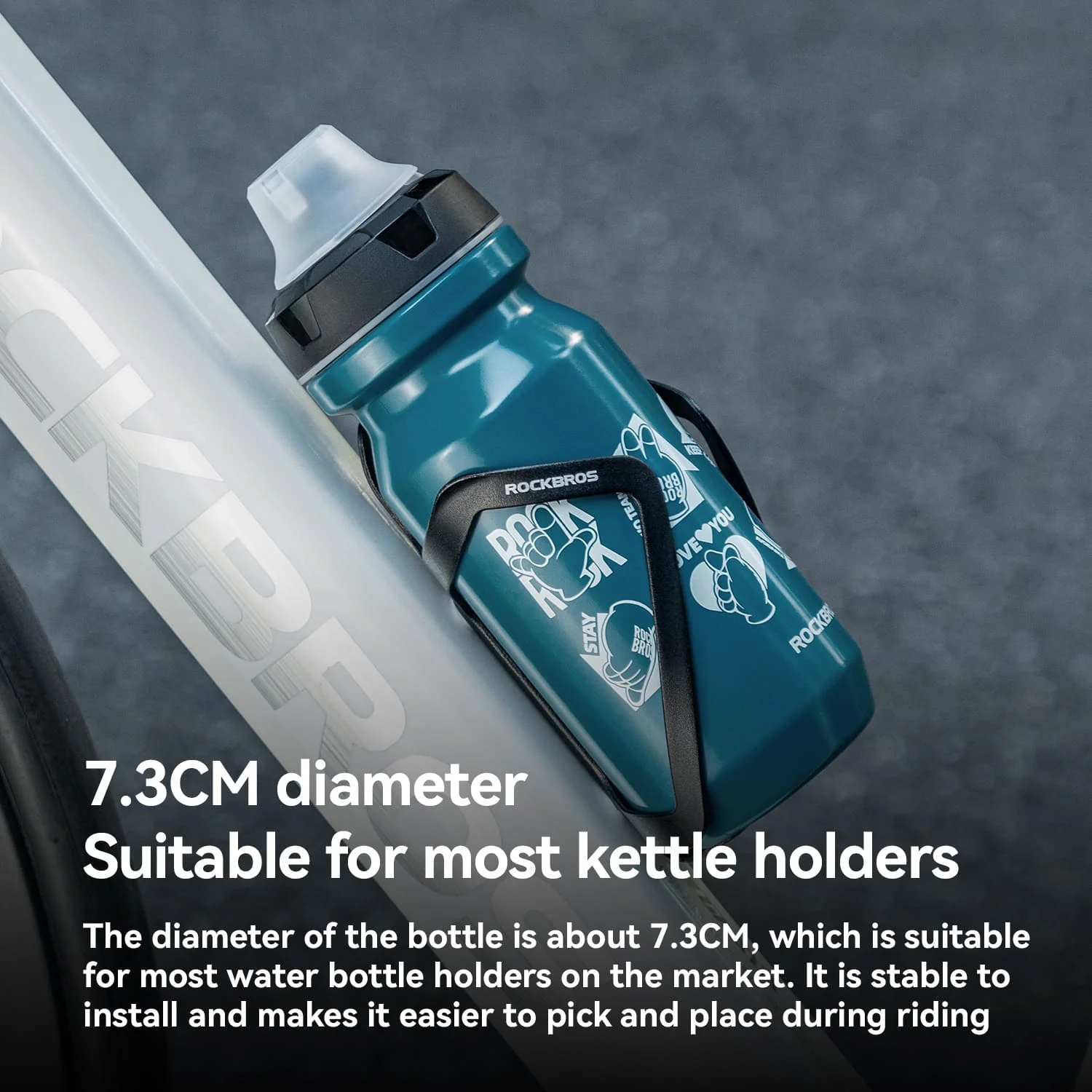 Large Capacity Squeeze Cycling Water Bottle - Image 16