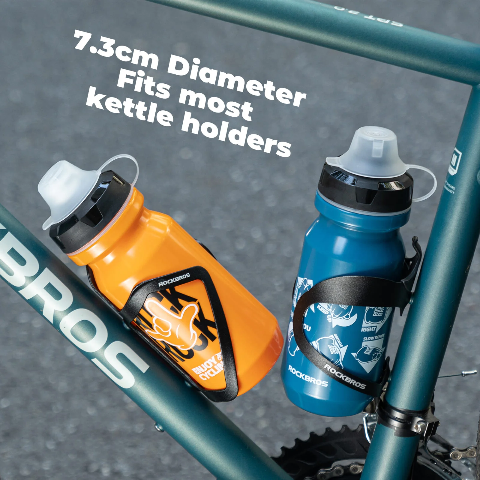 Large Capacity Squeeze Cycling Water Bottle - Image 9