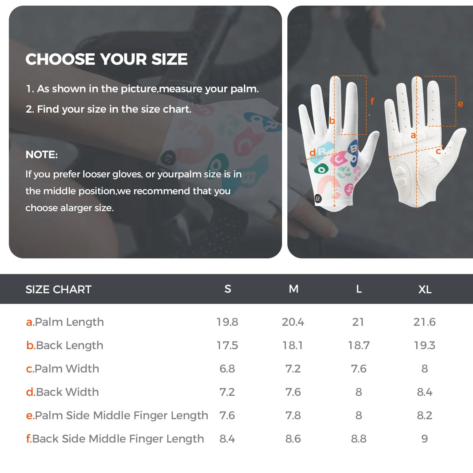 Lightweight Full Finger Cycling Gloves - Image 9
