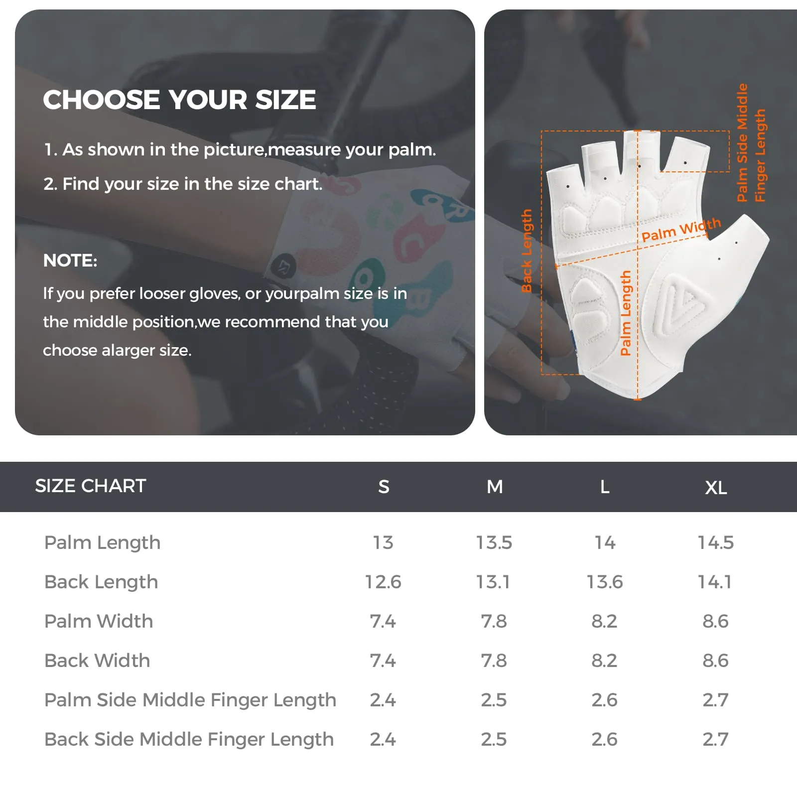 Lightweight Half Finger Cycling Gloves - Image 8