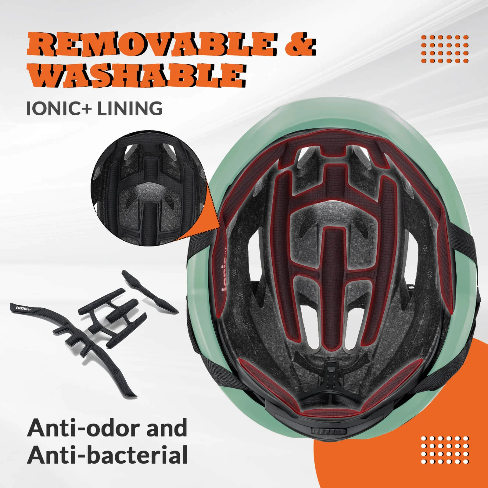 LK-12 Flowing Light Cycling Bike Helmet - Image 16