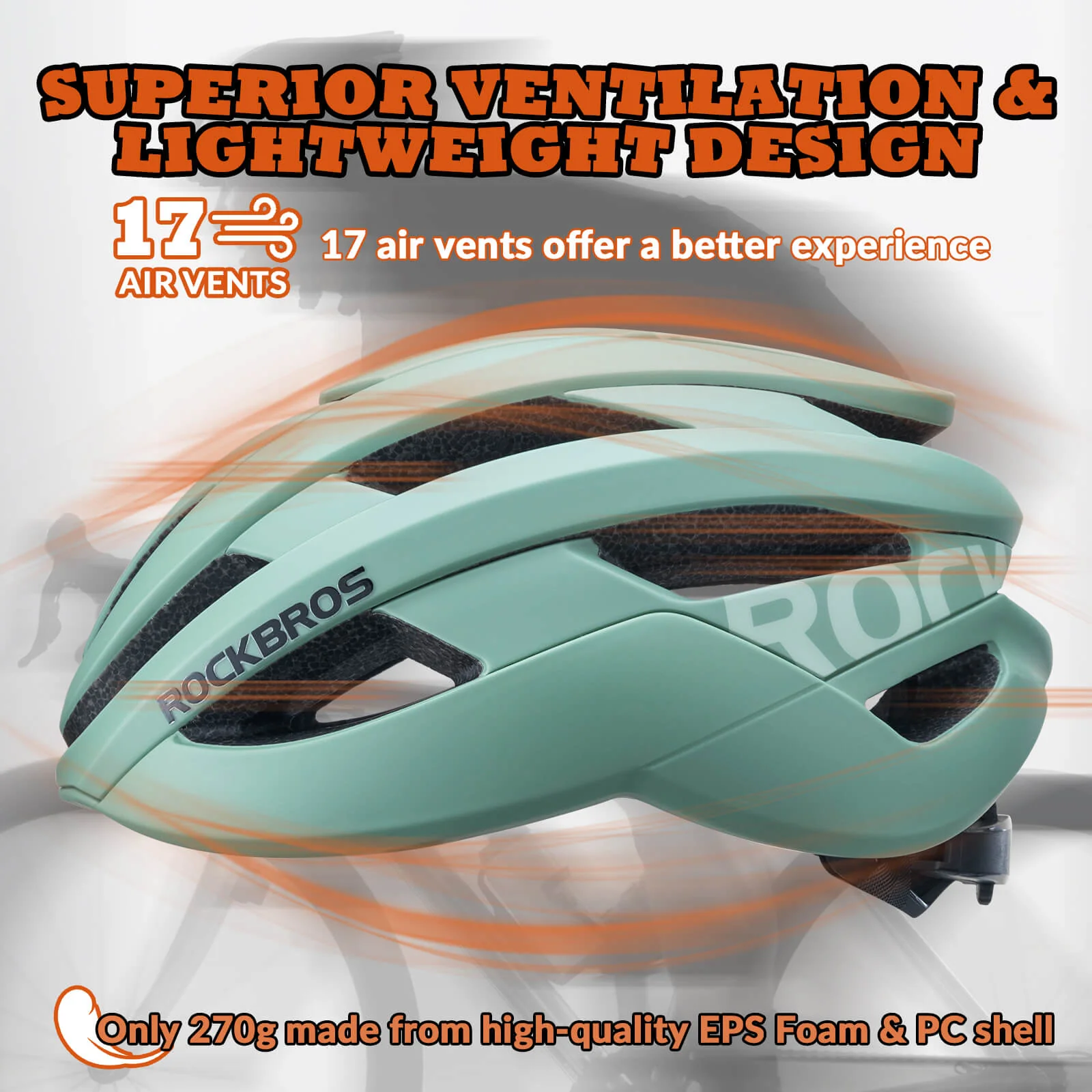 LK-12 Flowing Light Cycling Bike Helmet - Image 17