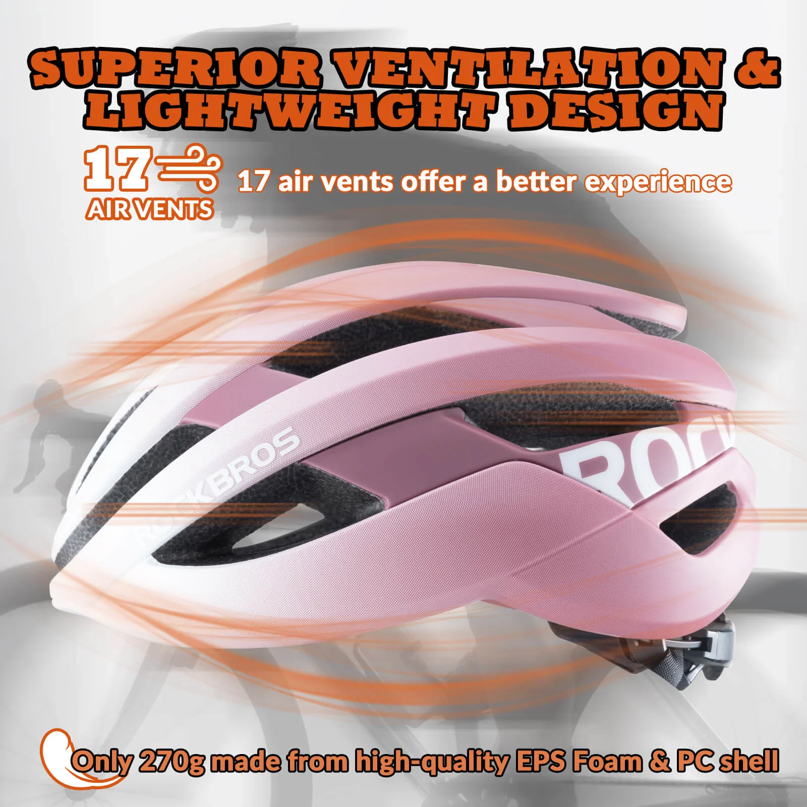LK-12 Flowing Light Cycling Bike Helmet - Image 23