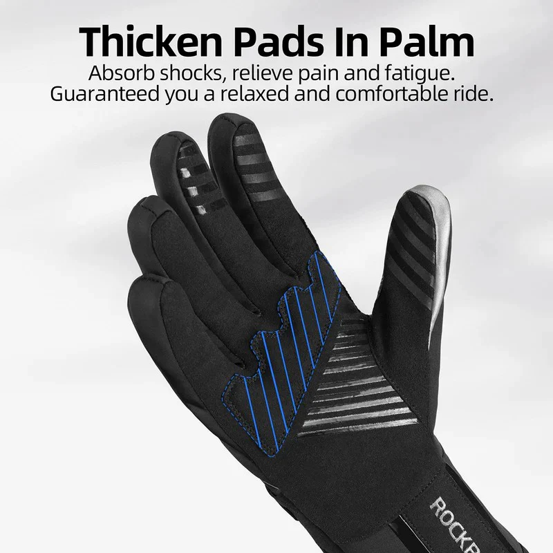 Long Finger Gloves with Fleece Lining & Lock Clip - Image 8