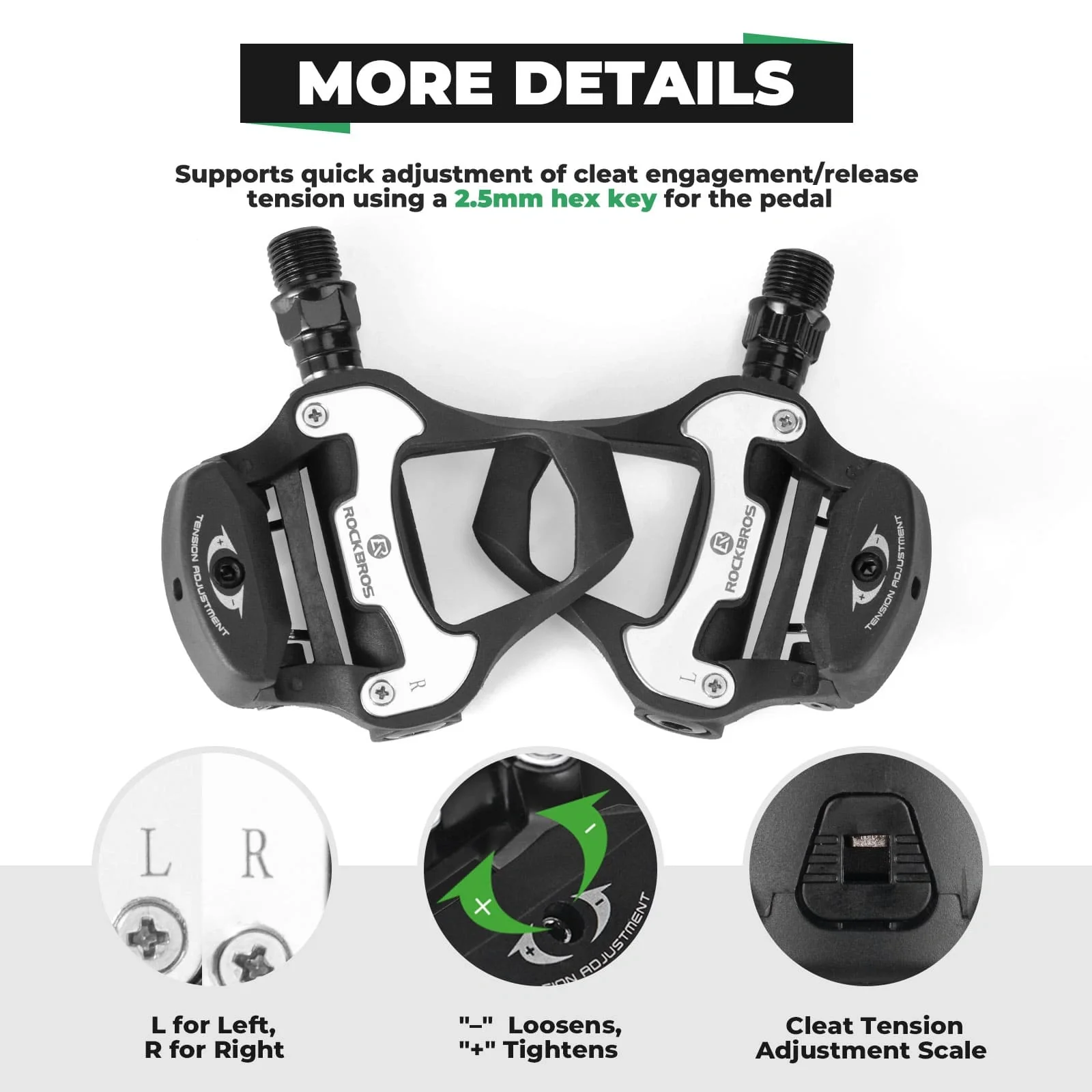 Look System Road Bike Clipless Pedals - Image 7