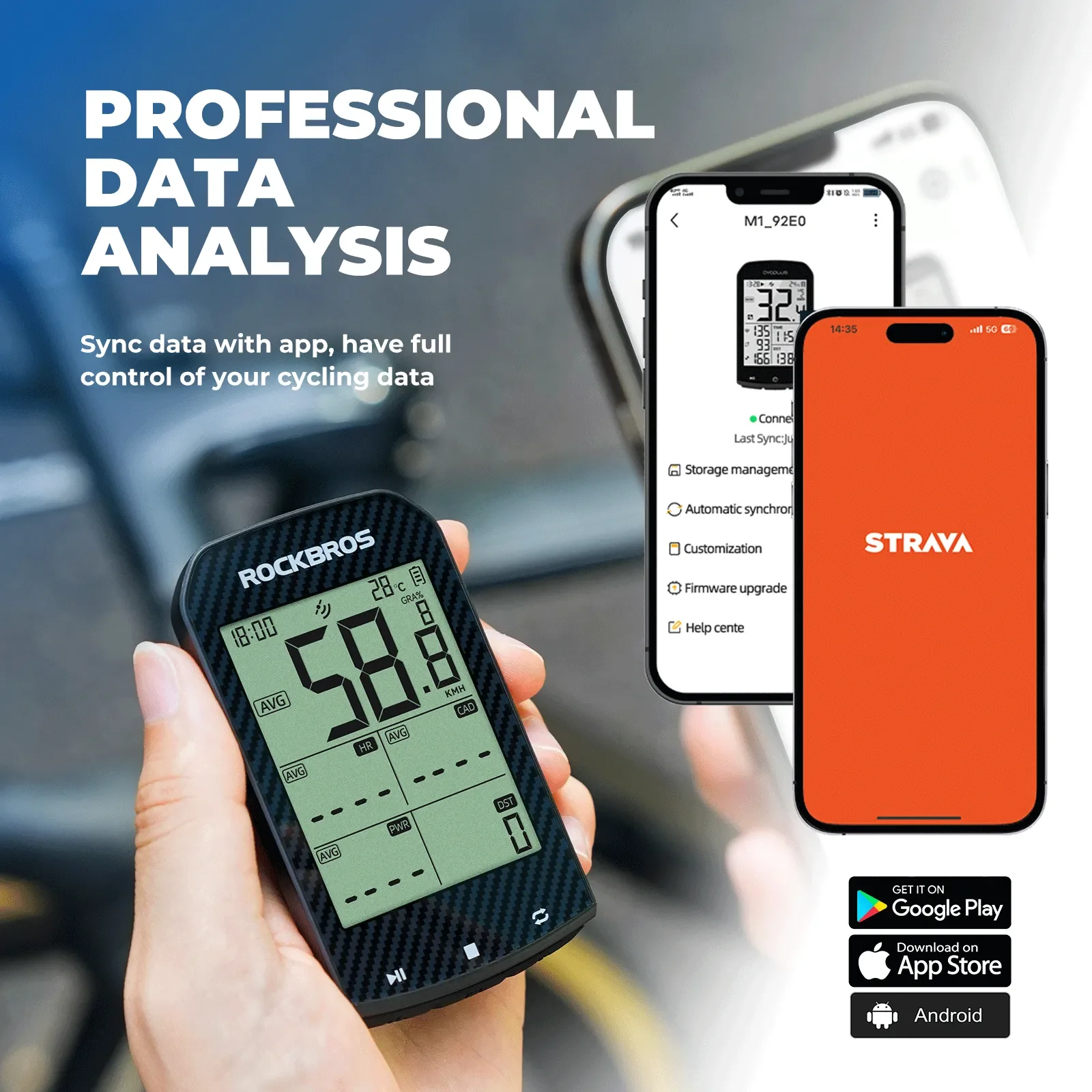 M1 Pro Wireless Bike Computer - Image 8