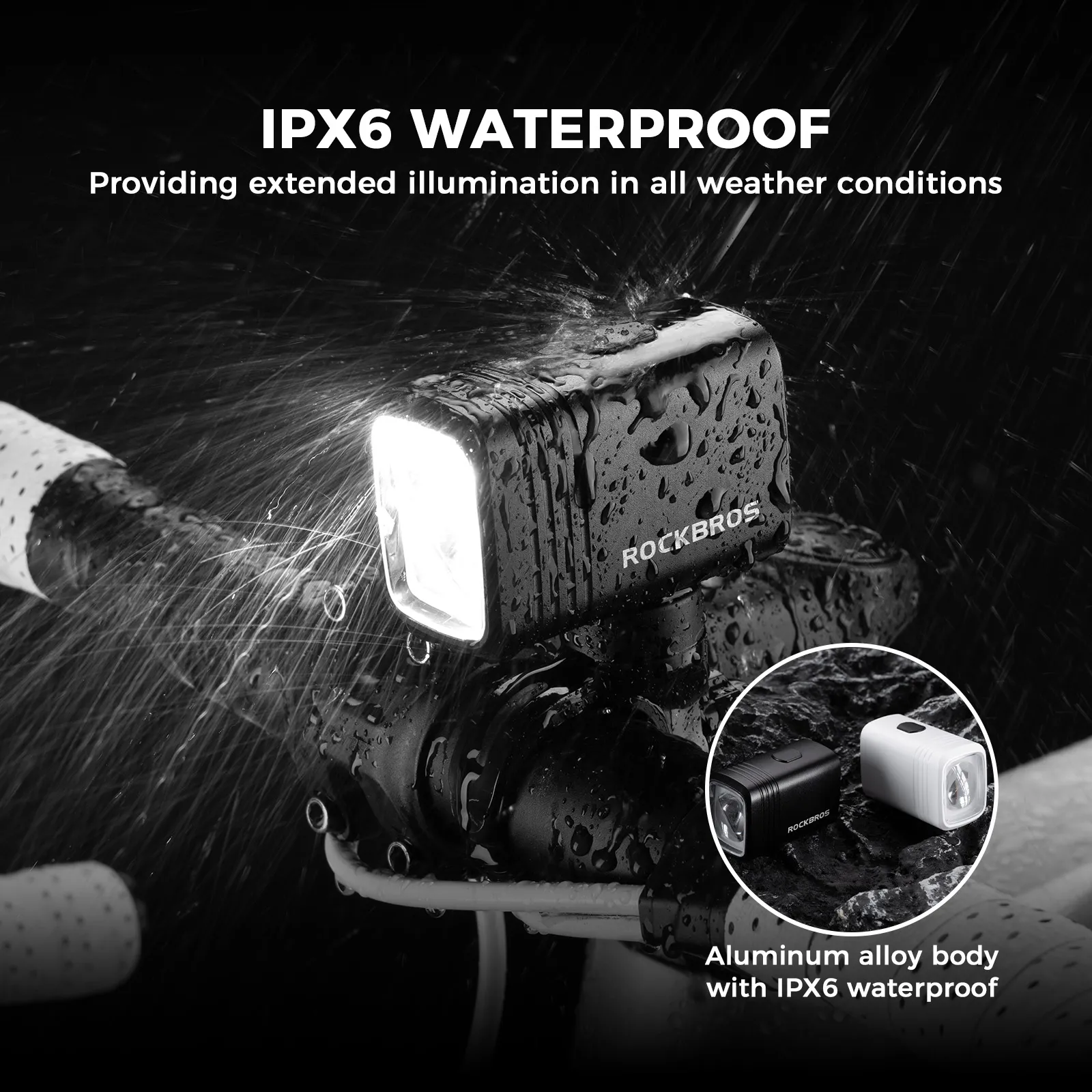M6 Handlebar Mounted Smart Bike Front Light - Image 11