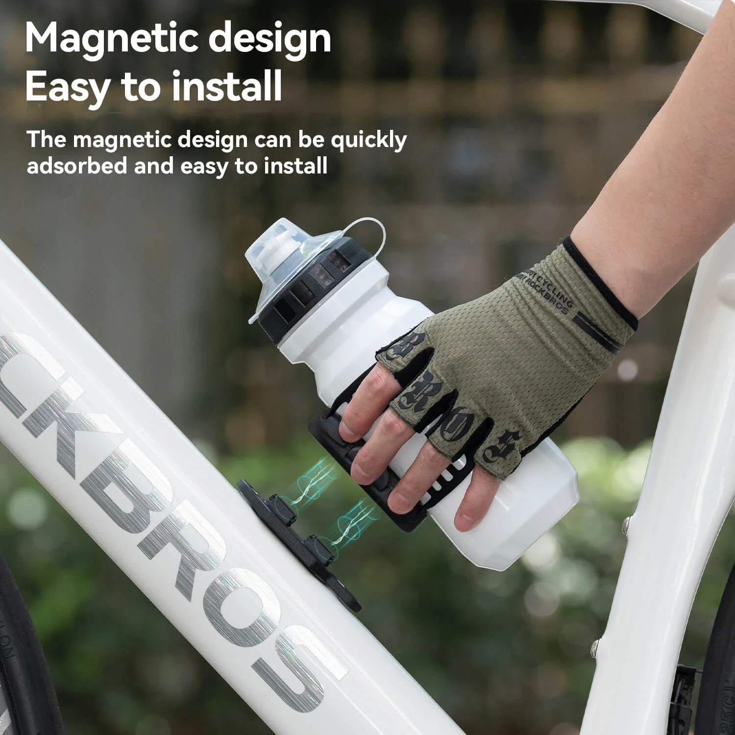 Magnetic Bike Water Bottle Holder - Image 3