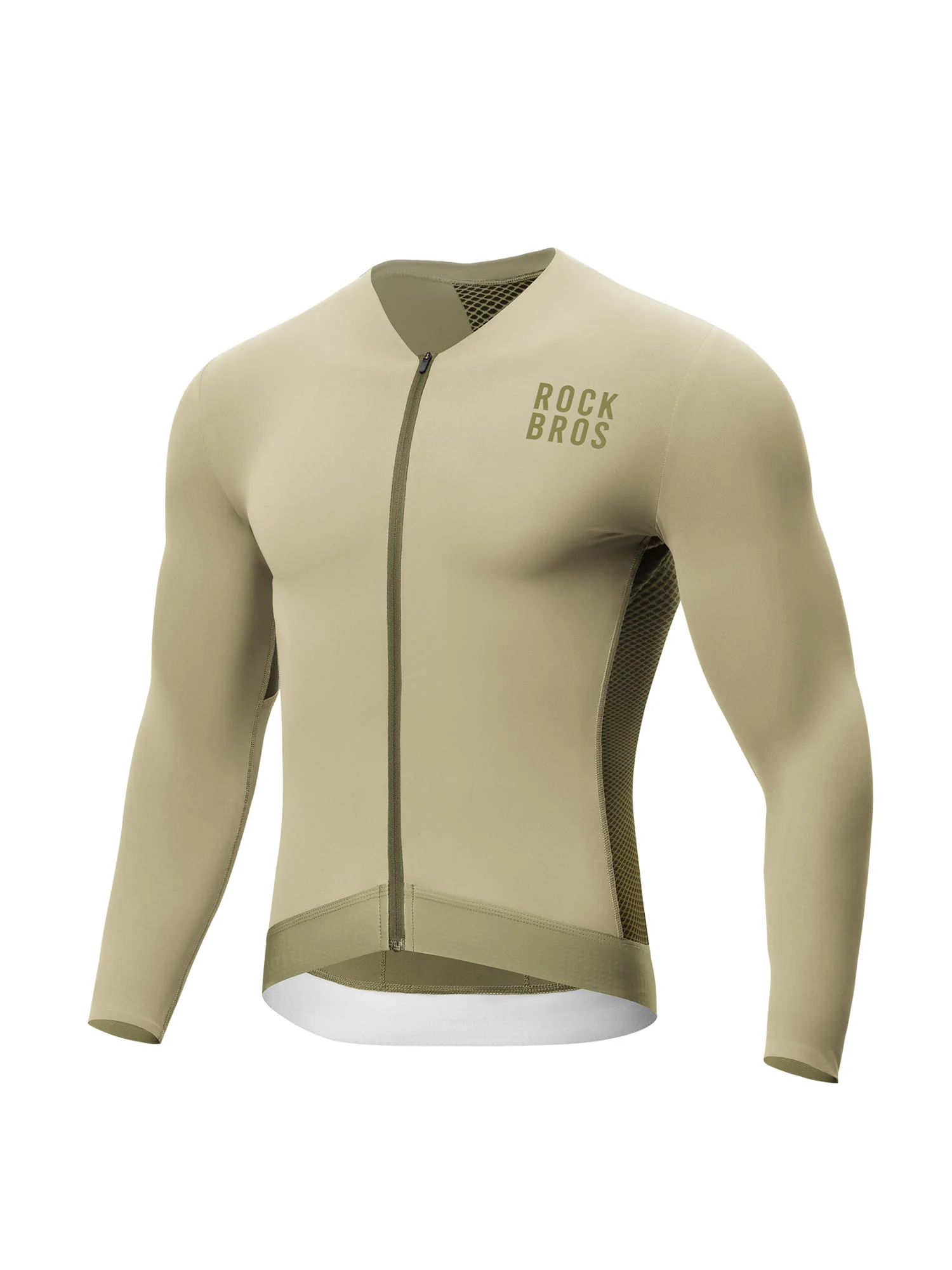 Men's Colorblock Long-Sleeve Cycling Jersey - Image 10