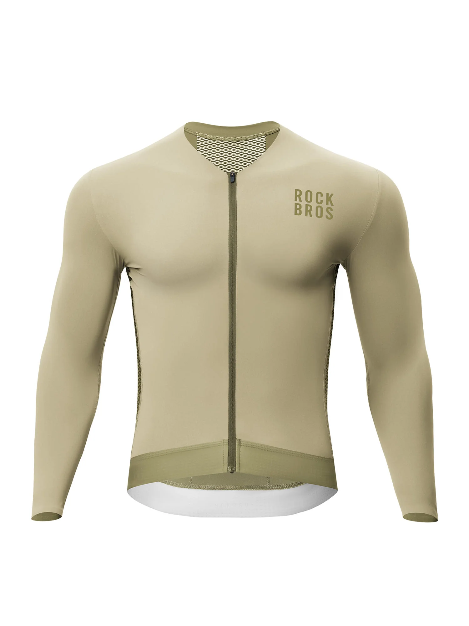 Men's Colorblock Long-Sleeve Cycling Jersey - Image 11
