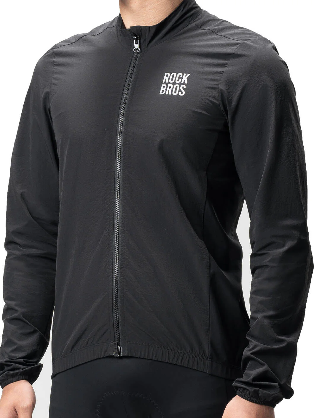 Men's Windproof Cycling Jacket Foldable Bike Windbreaker - Image 4
