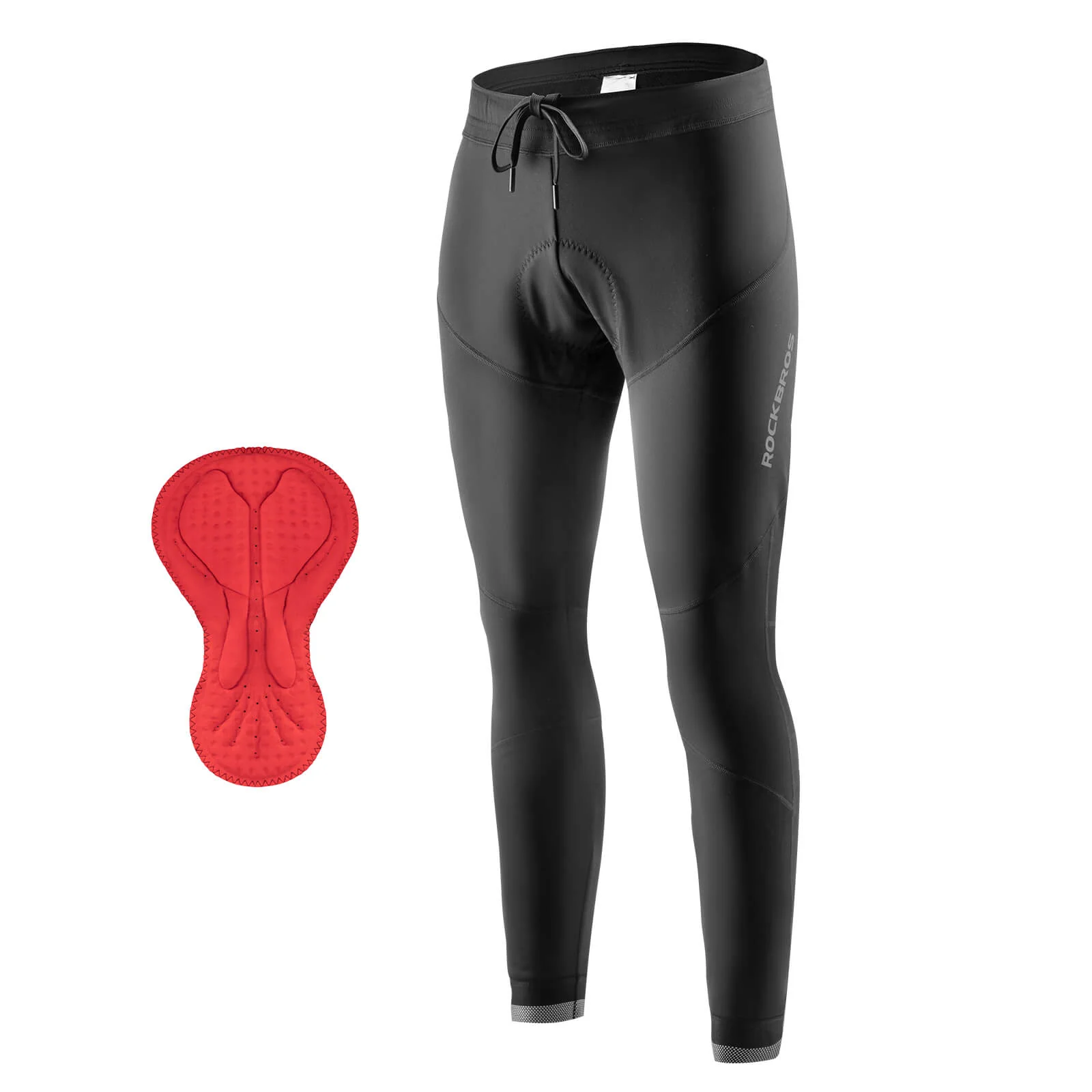 Men's Winter Cycling Tights with 4D Padded Seat - Image 3