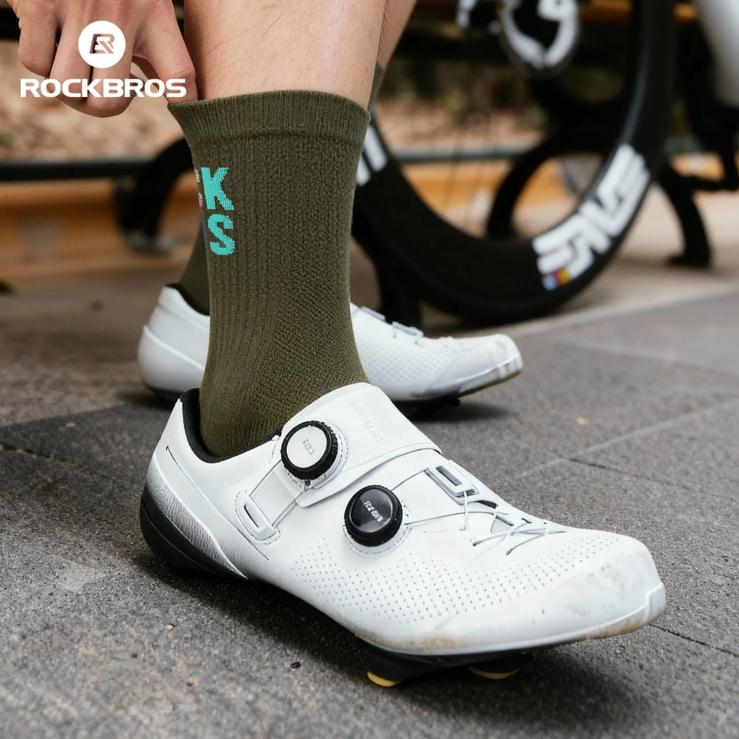 Mid-Calf Breathable Cycling Socks - Image 26