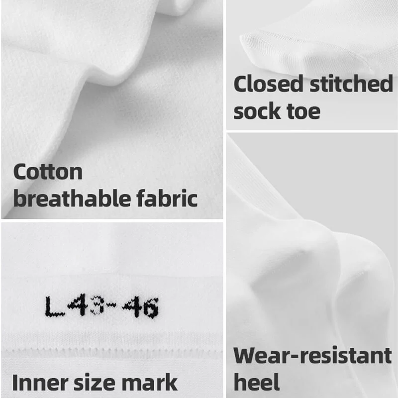 Moisture-Wicking Mid-Crew Athletic Socks - Image 5