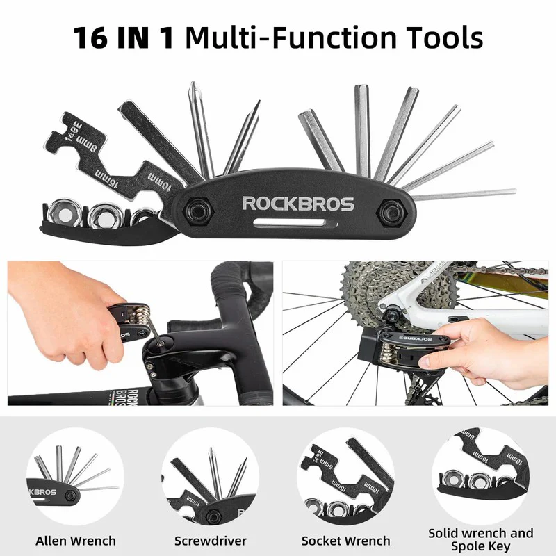 Multi-Function Bike Repair Tool Bag - Image 3