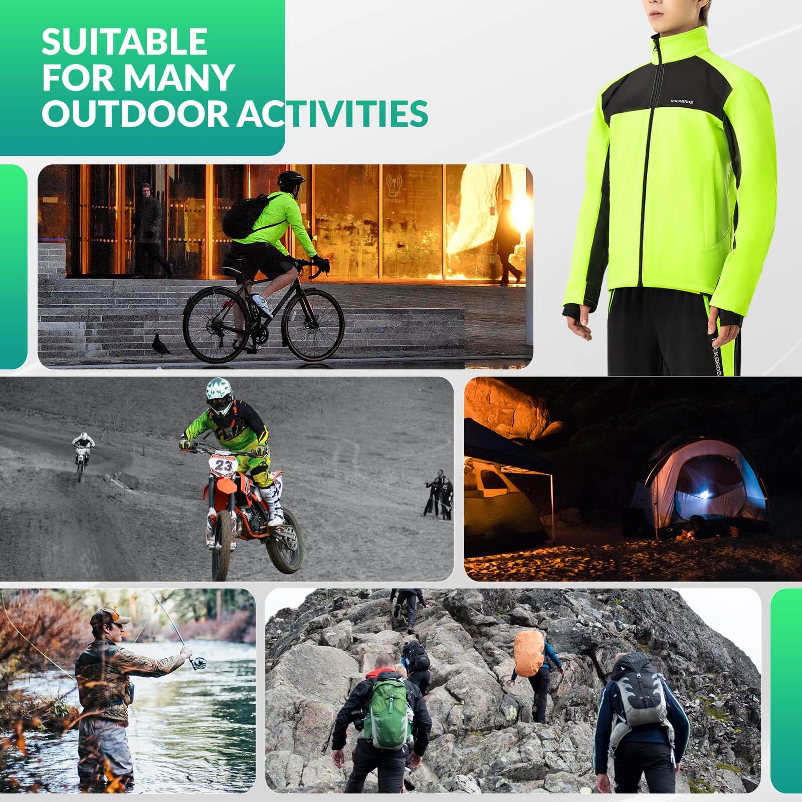 Softshell Outdoor Fleece Jacket and Pants Set - Image 7