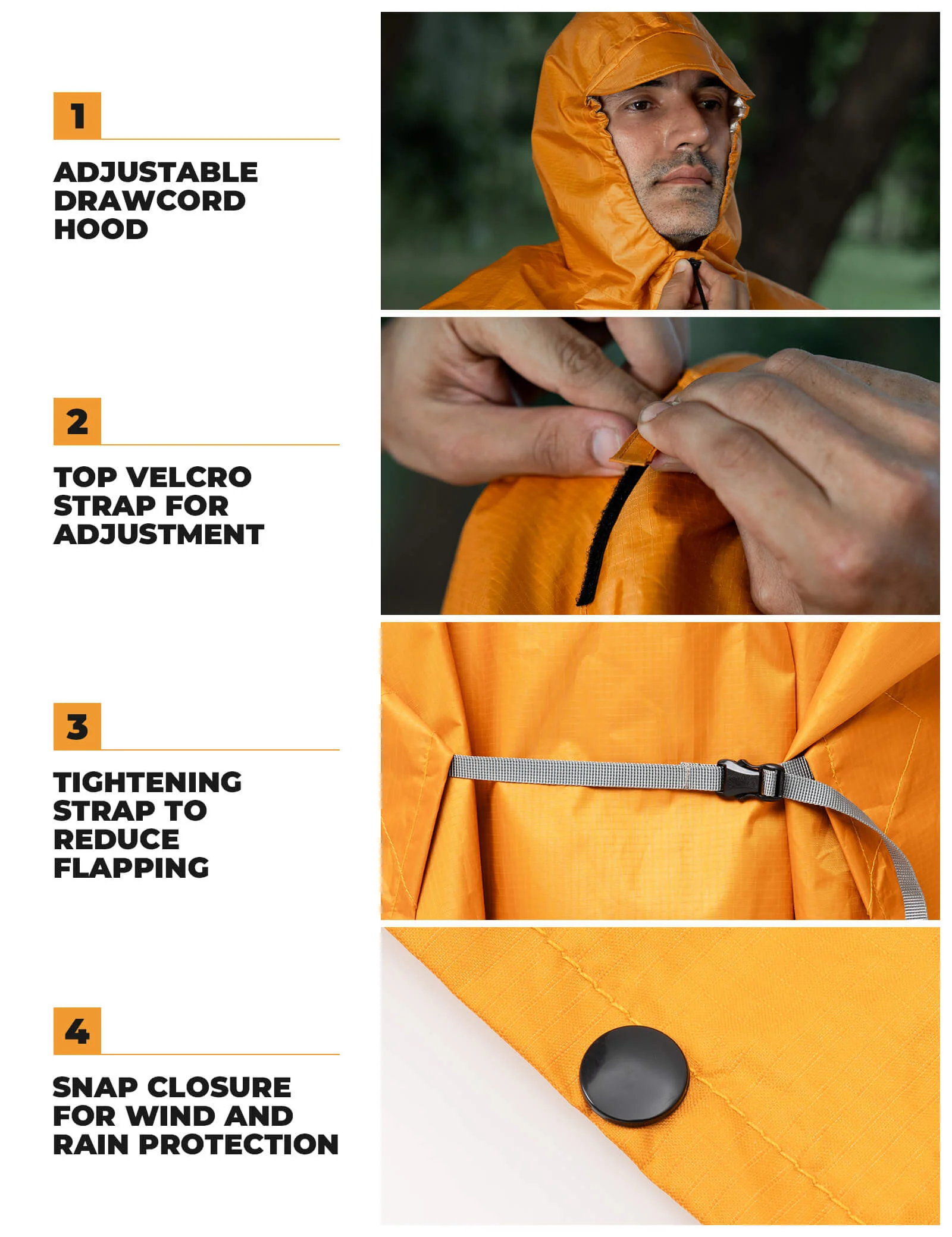 Packable Waterproof Raincoat for Outdoor - Image 6