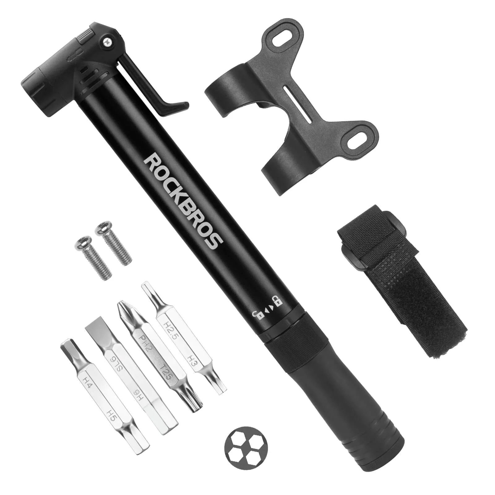 Portable Bike Pump - 80 PSI High Pressure - Image 3