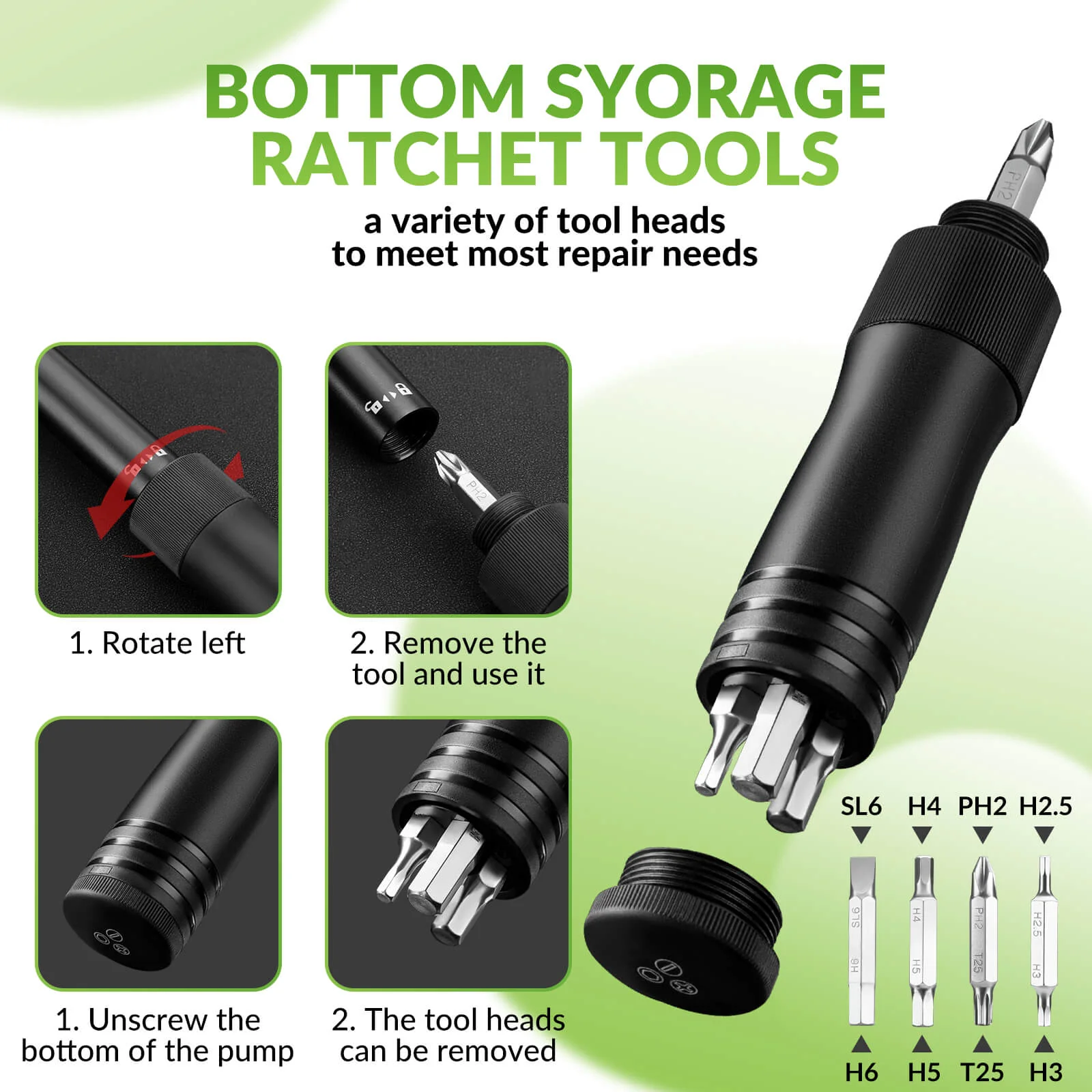Portable Bike Pump - 80 PSI High Pressure - Image 6