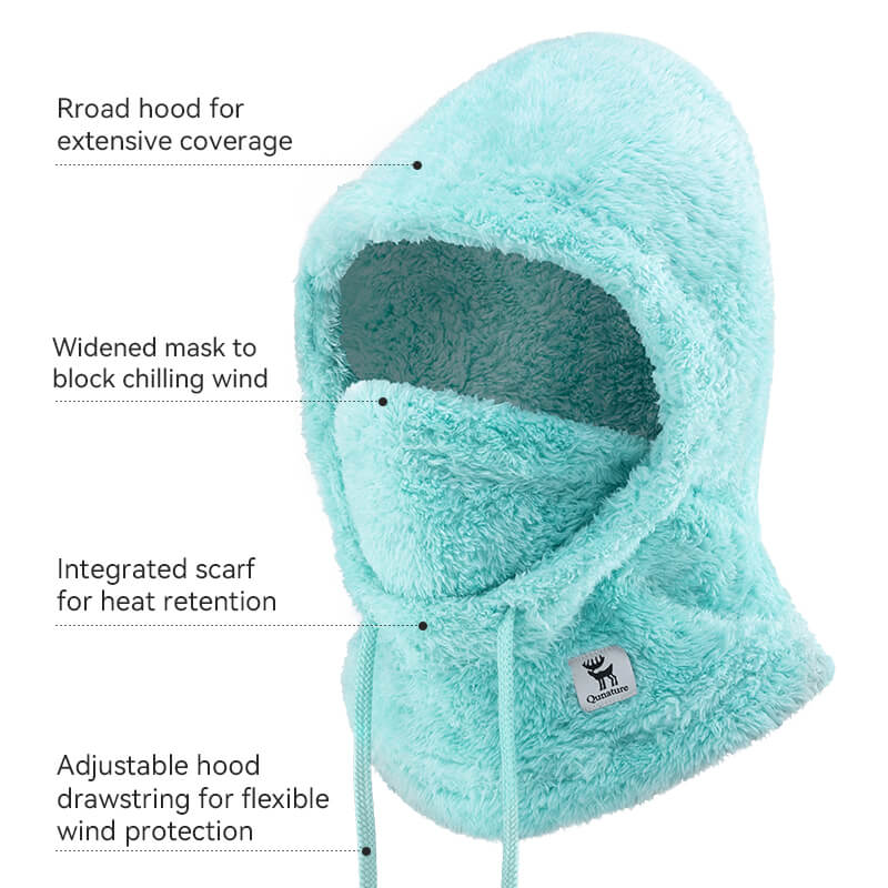 Qunature Fleece Balaclava Hood - Image 7