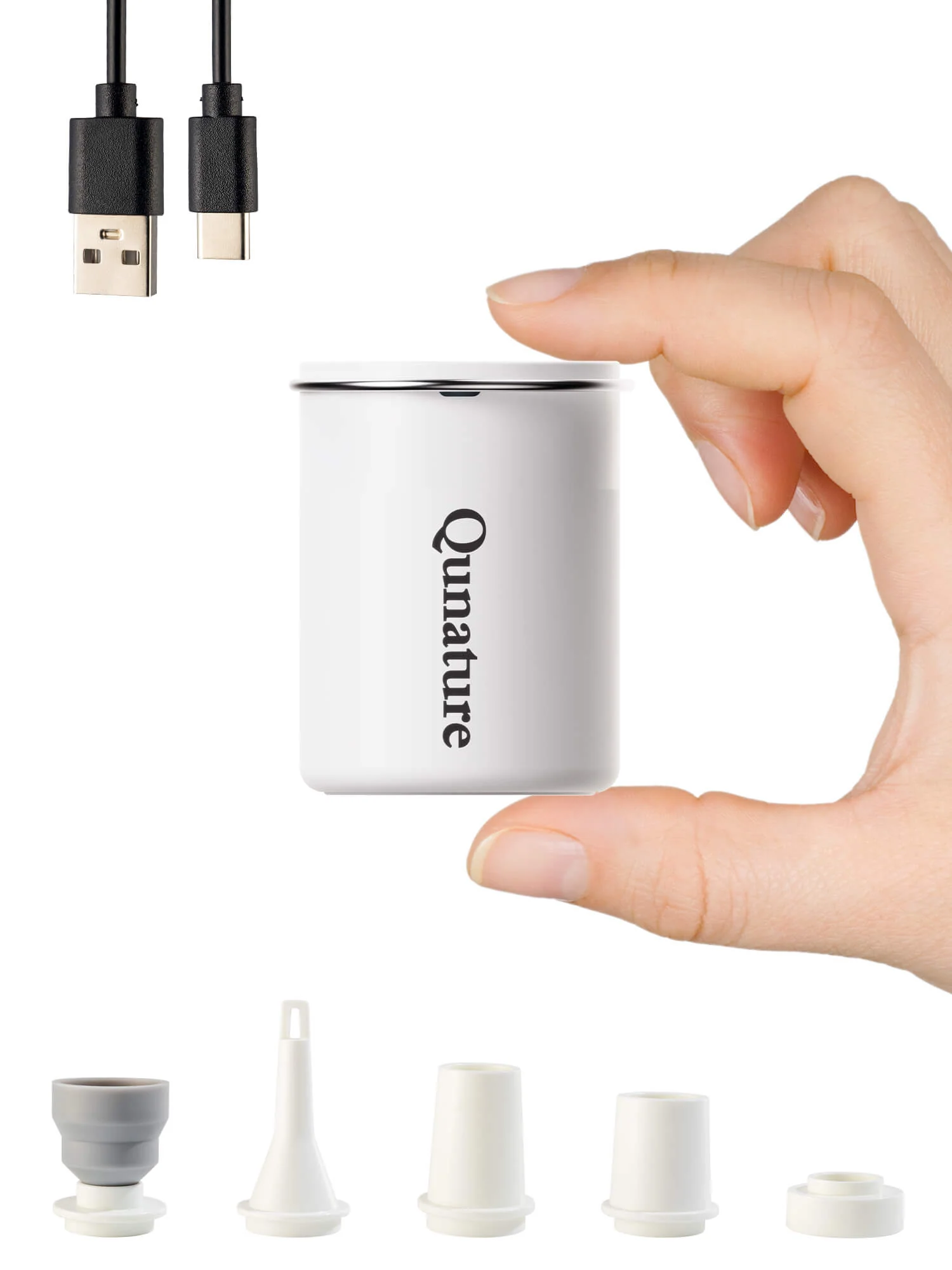 Qunature Mini Electric Air Pump for Camping & Outdoor Gear - Image 12