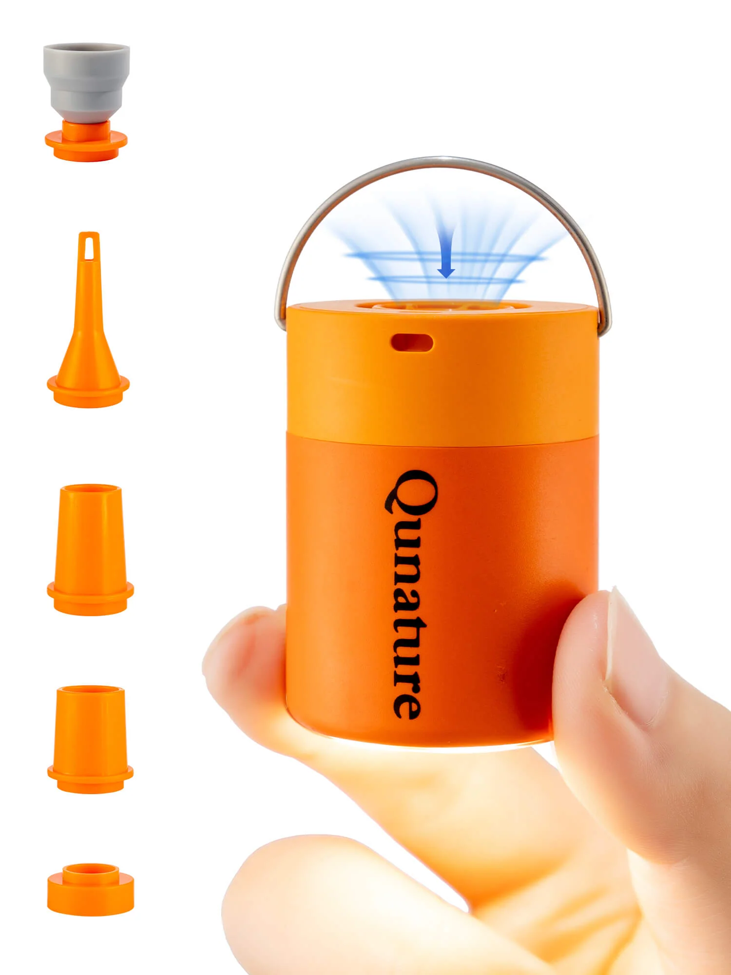 Qunature Mini Electric Air Pump for Camping & Outdoor Gear - Image 4