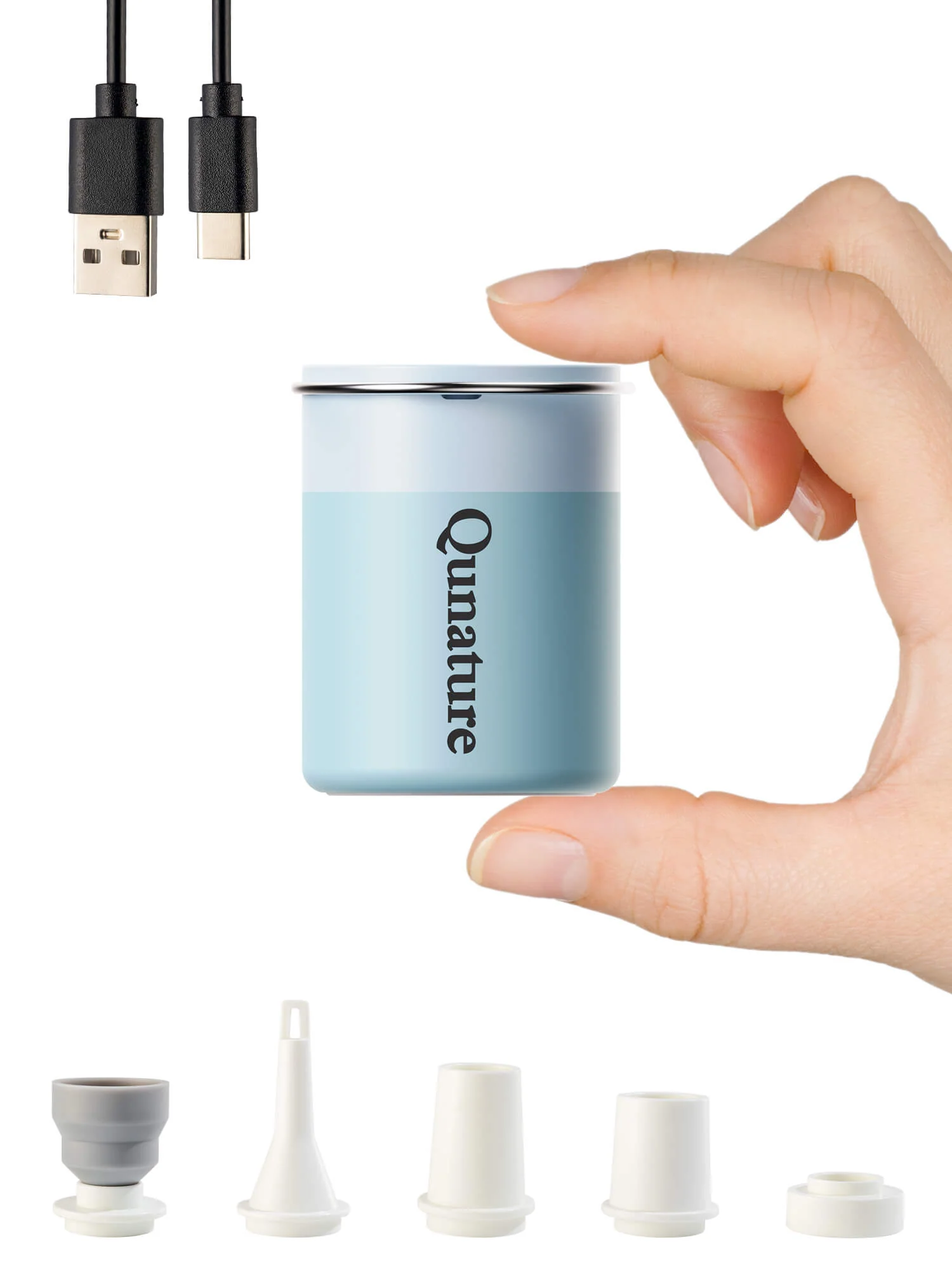 Qunature Mini Electric Air Pump for Camping & Outdoor Gear - Image 9