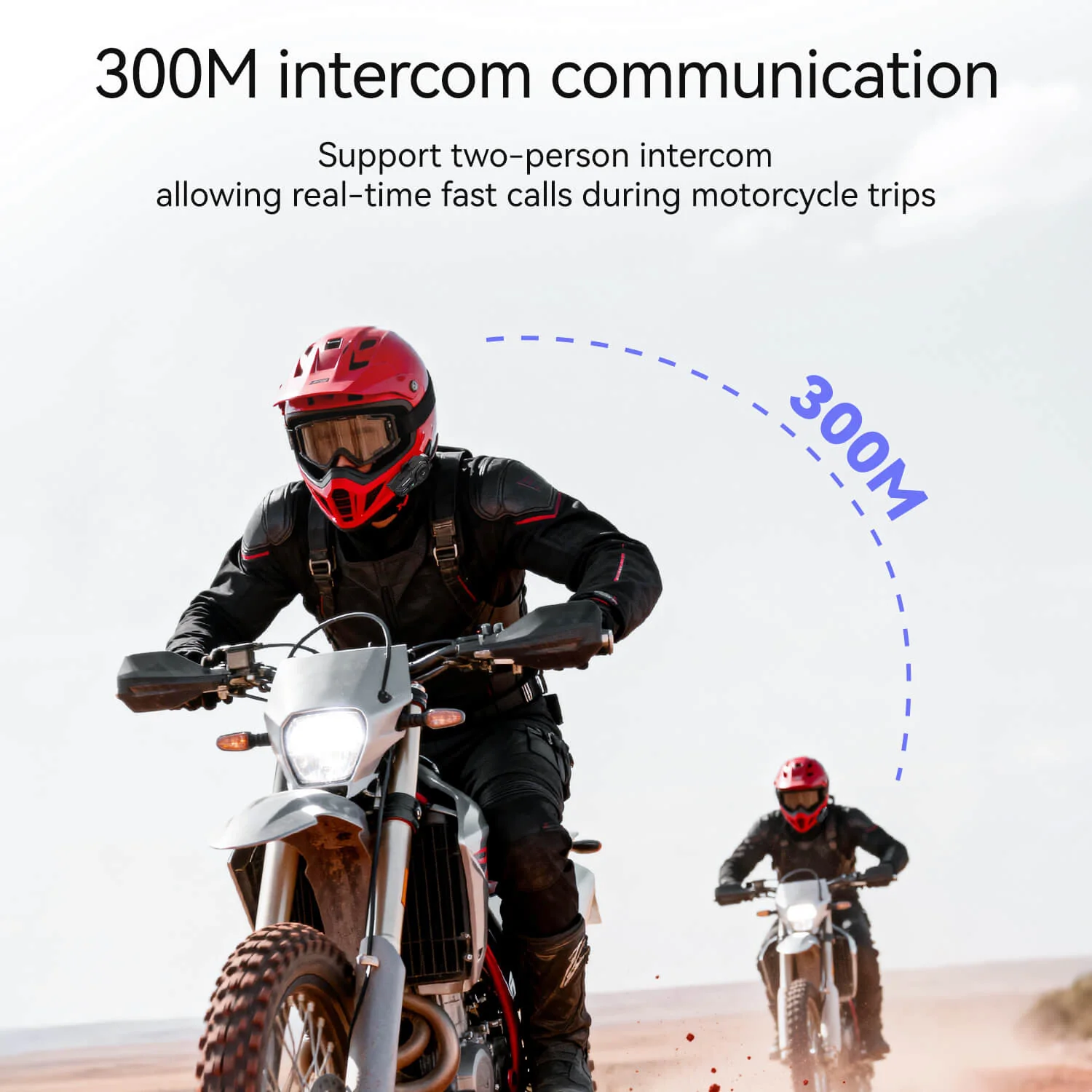 R1 Motorcycle Helmet Bluetooth Headset - Image 3