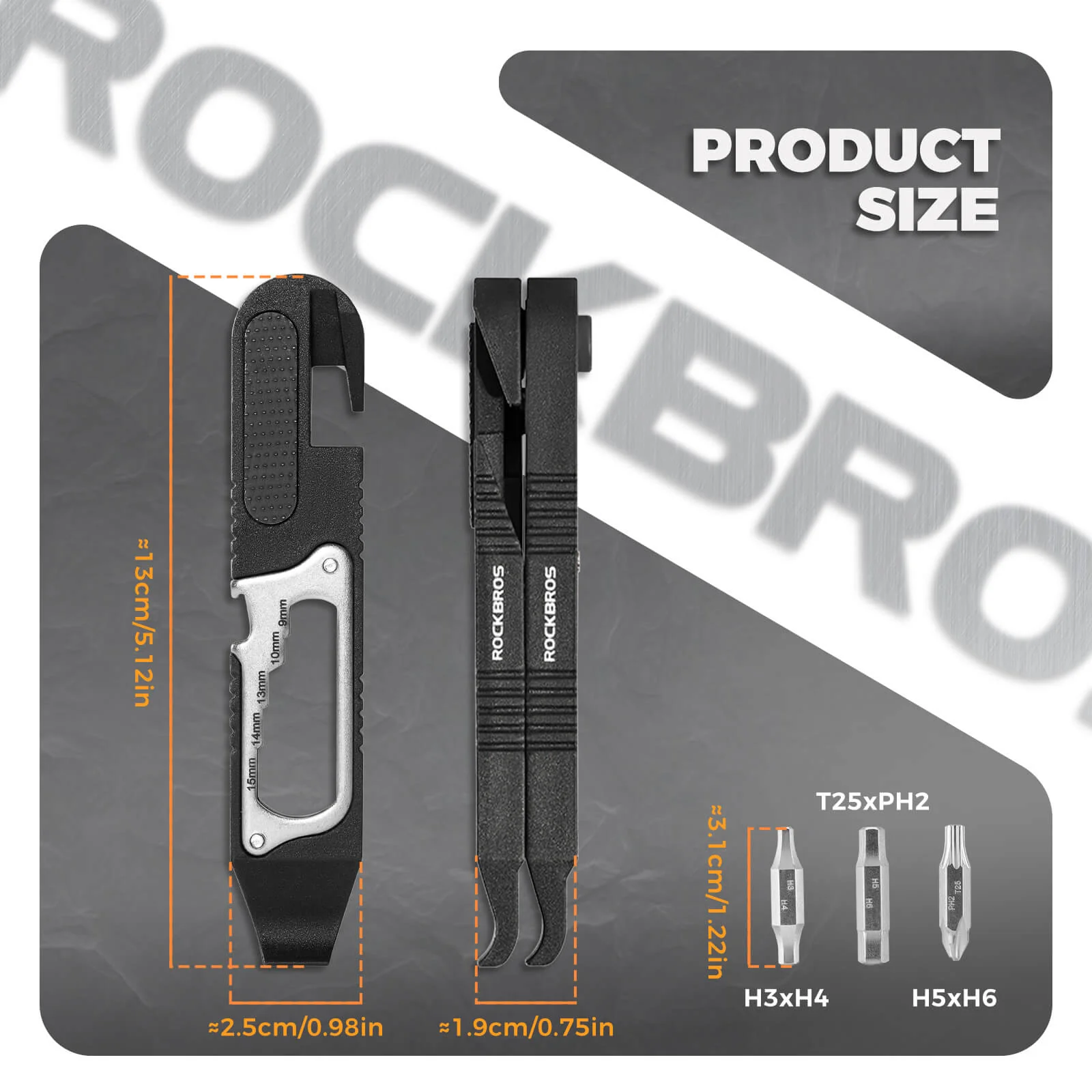 Ratchet Bike Tire Lever Set - Image 5