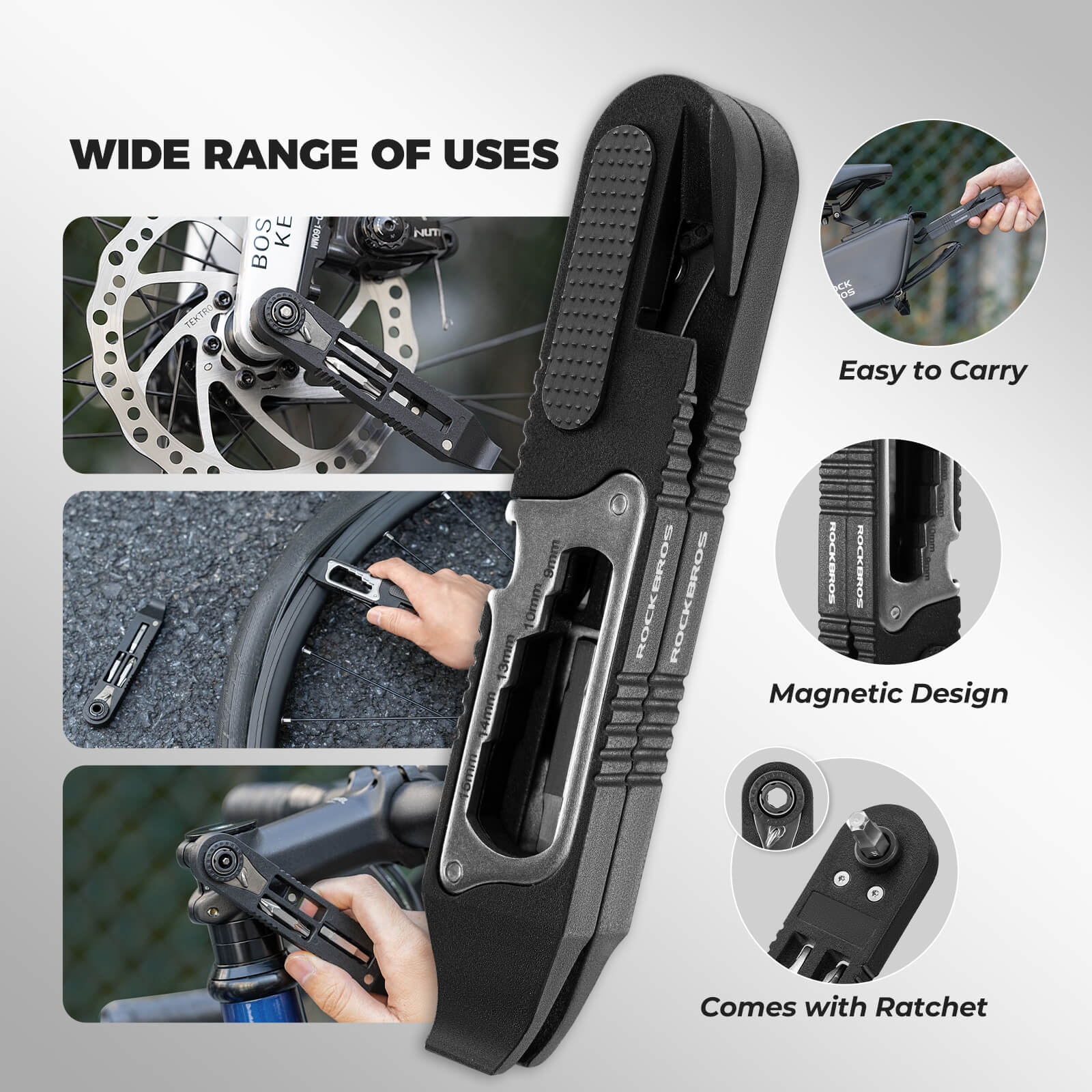 Ratchet Bike Tire Lever Set - Image 7