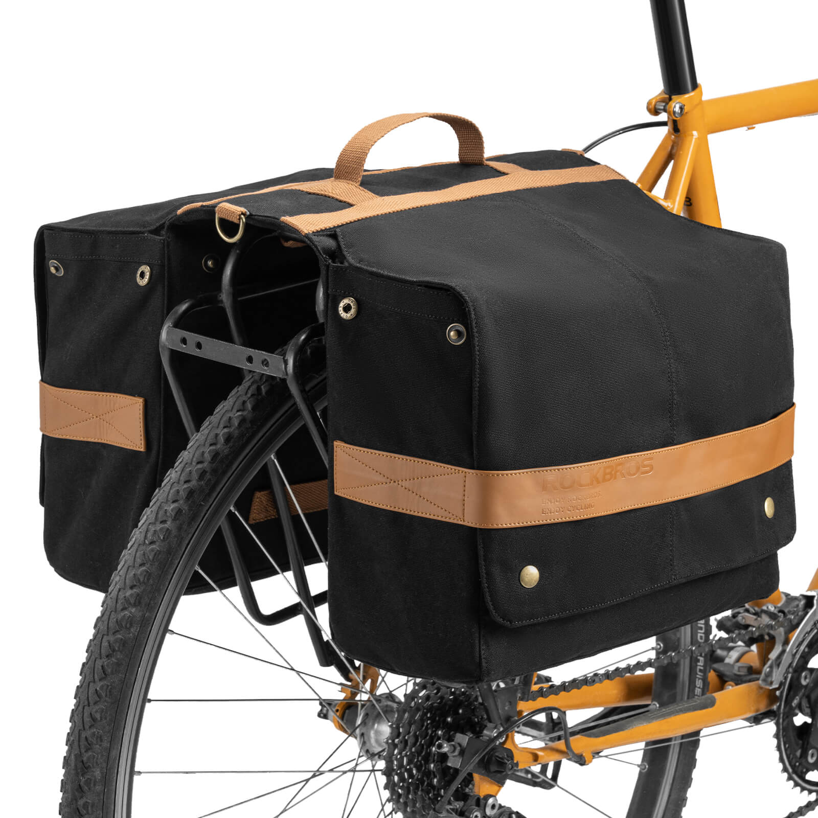 Retro Bike Pannier - 27L - Image 5