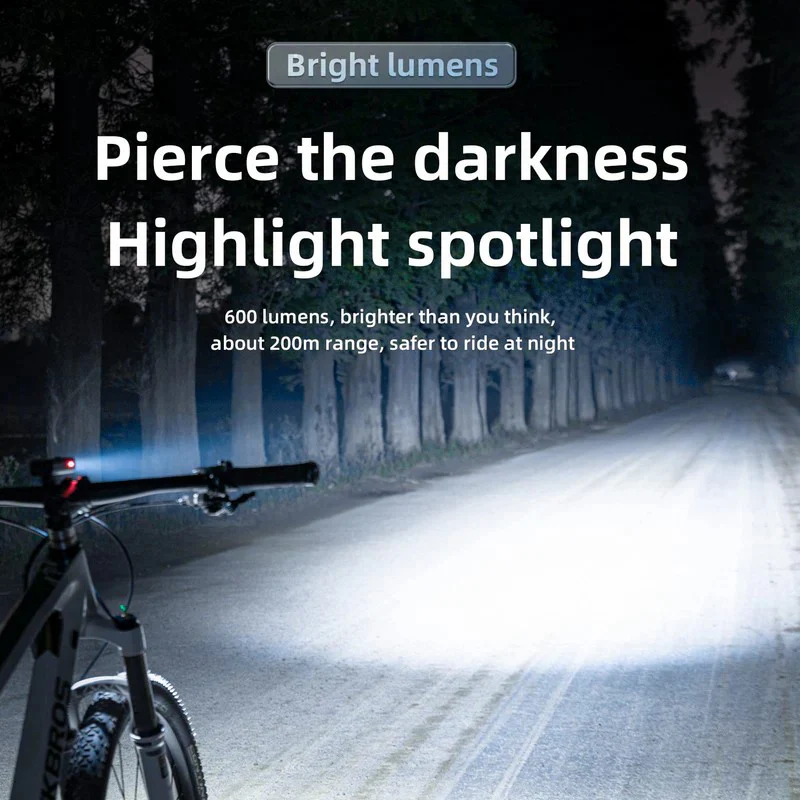RHL 600LM Bike Front Light - Image 3