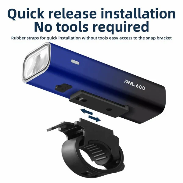 RHL 600LM Bike Front Light - Image 8