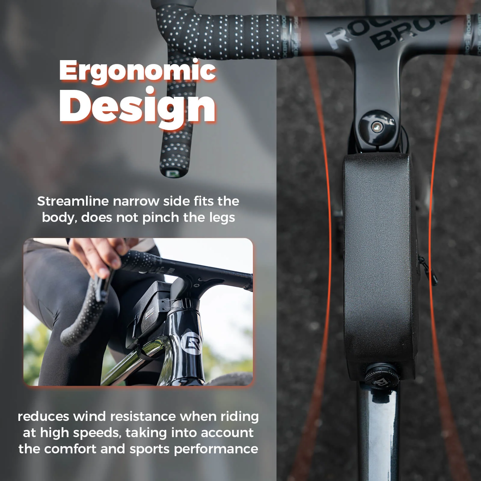 Road To Sky 100% Waterproof Magnetic Top Tube Bike Frame Bag – 0.6L/0.9L - Image 7
