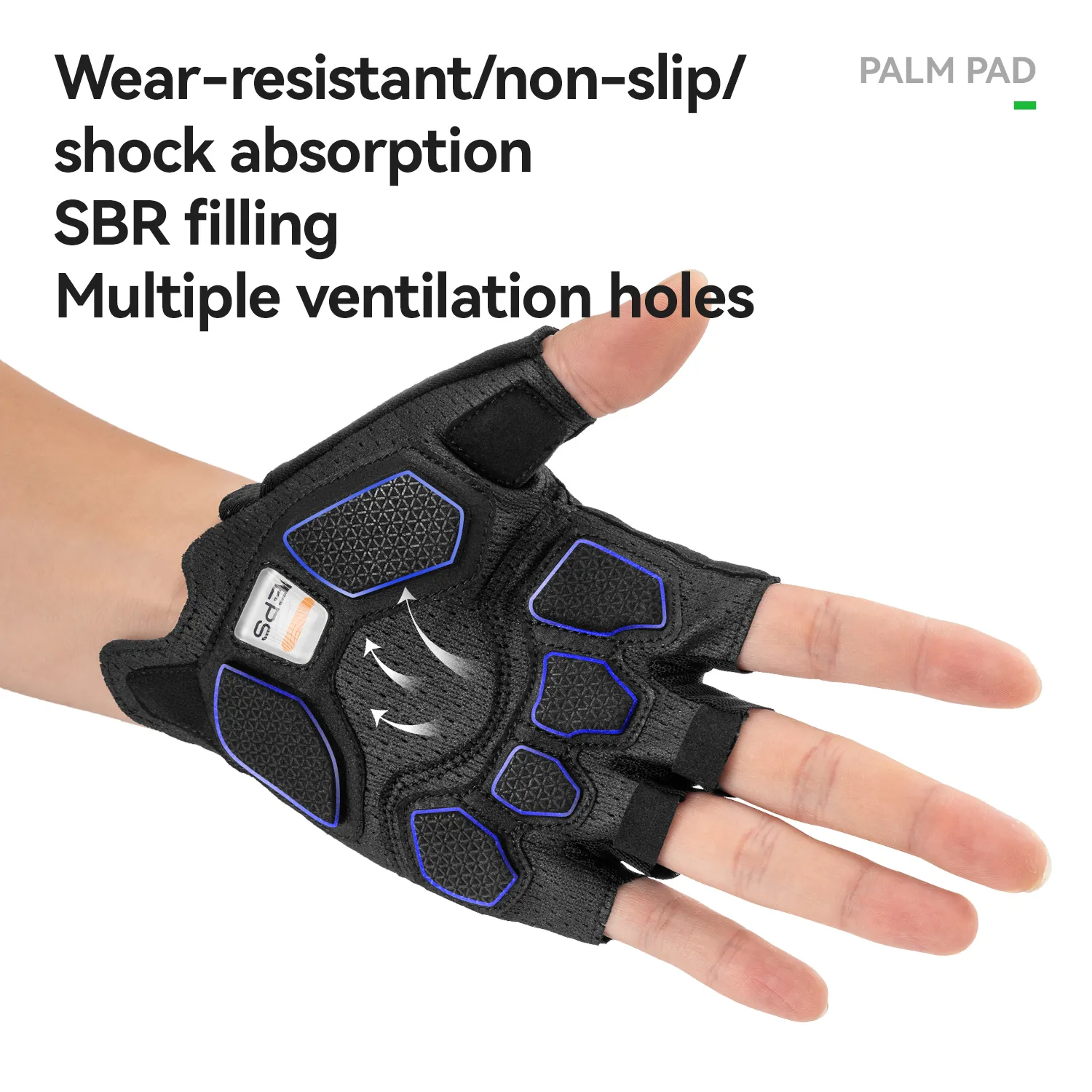 ROAD TO SKY EPS Short Finger Cycling Gloves - Image 4