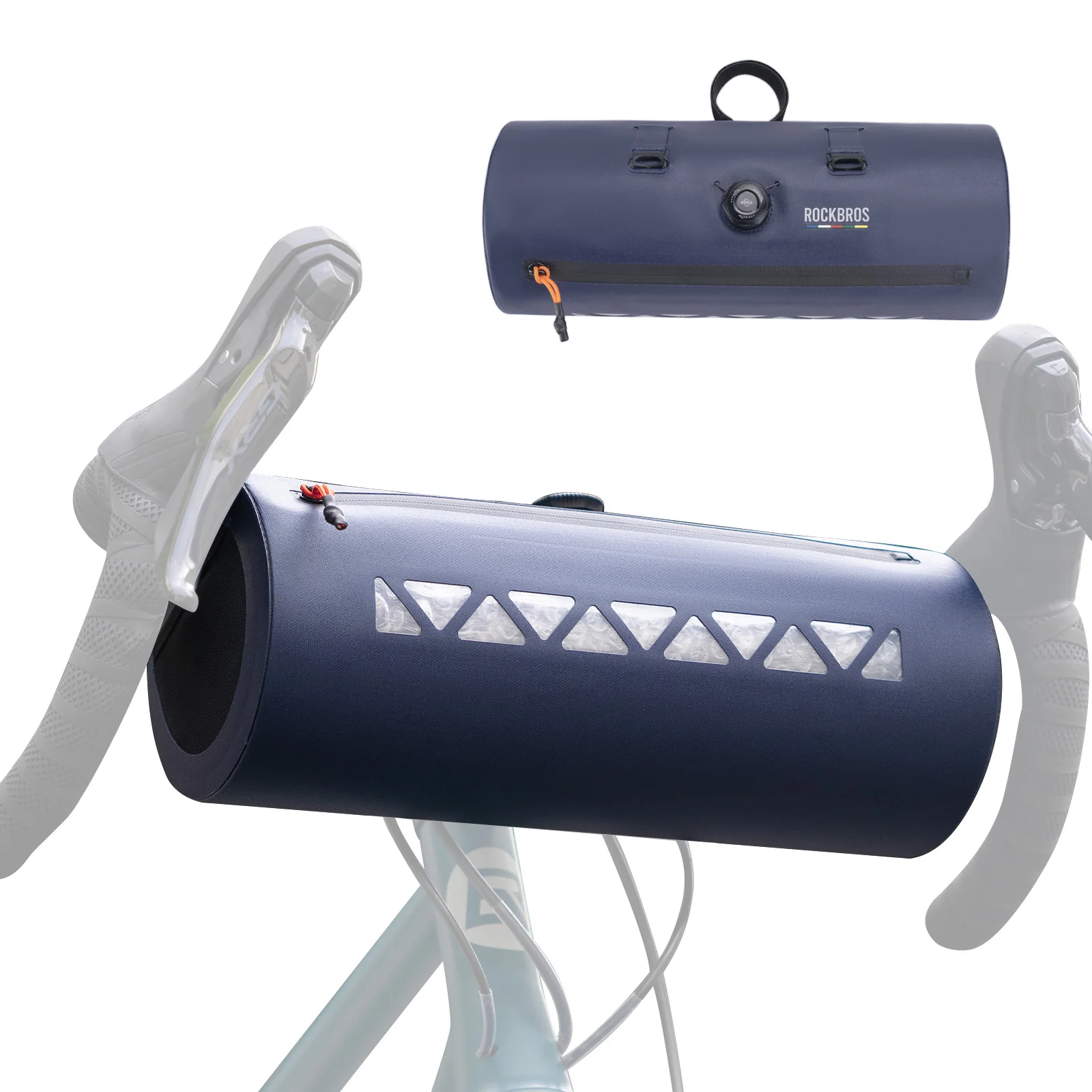 ROAD TO SKY Fully Waterproof Gravel Bike Front Bag - Image 2
