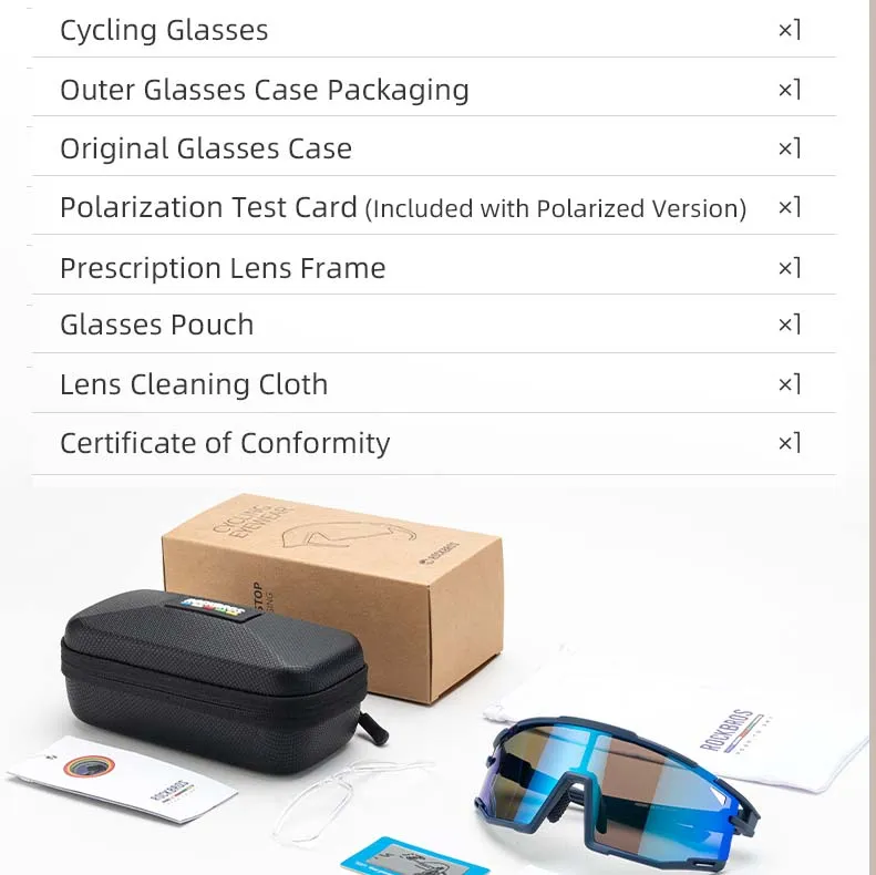 ROAD TO SKY Photochromic Cycling Sunglasses UV400 - Image 12