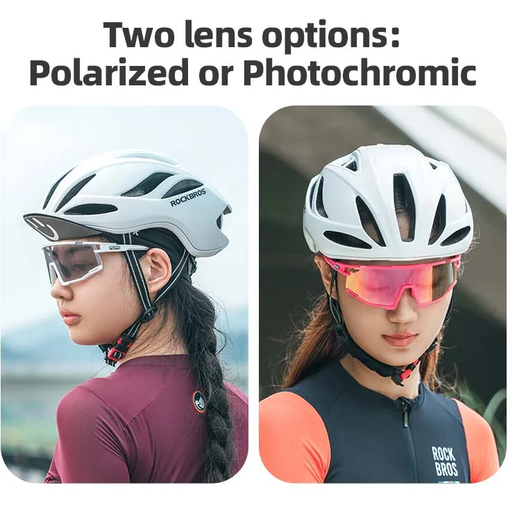 ROAD TO SKY Photochromic Cycling Sunglasses UV400 - Image 8