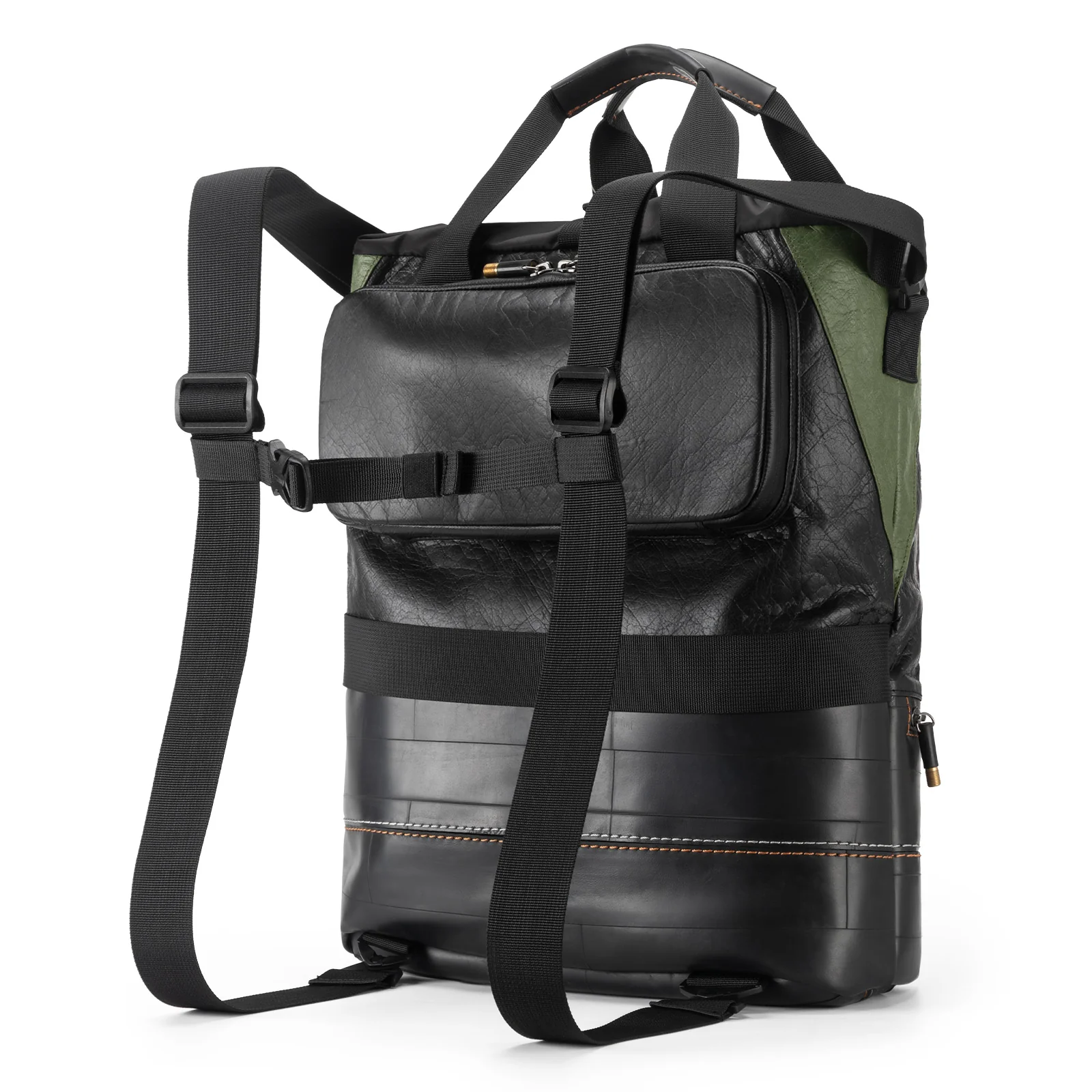 ROAD TO SKY Recycled Tire Bike Panniers - 12L - Image 3