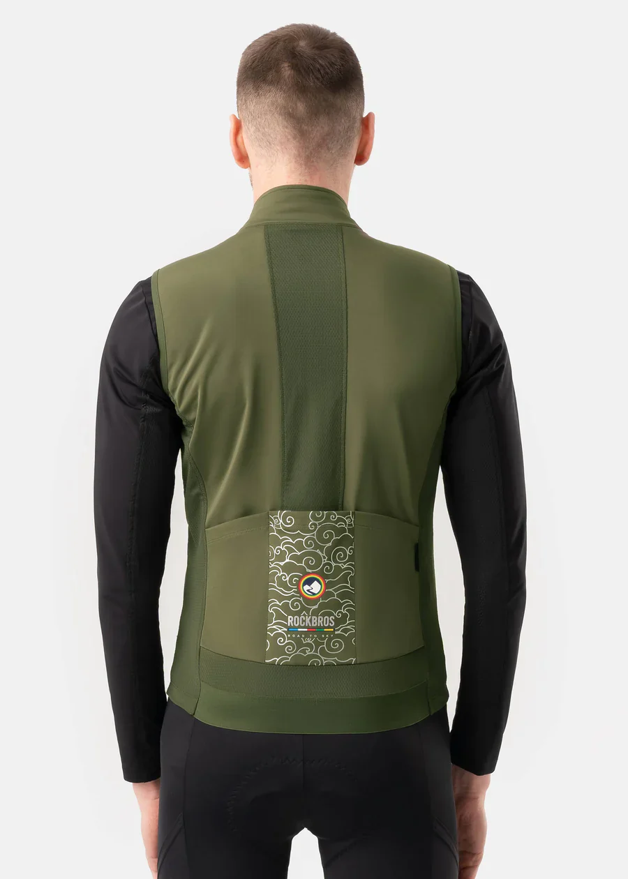 ROAD-TO-SKY Windproof Warm Cycling Vest - Image 12