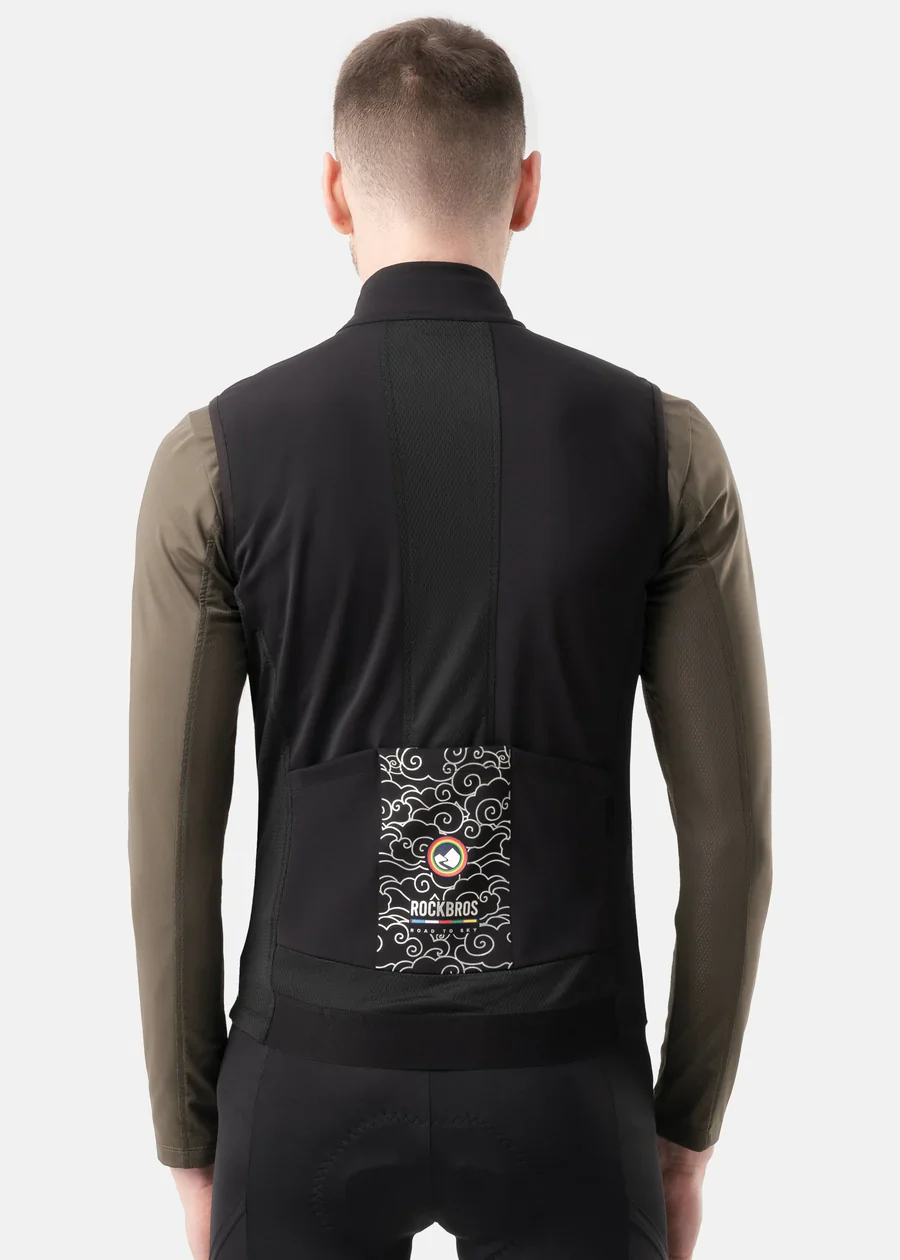 ROAD-TO-SKY Windproof Warm Cycling Vest - Image 6